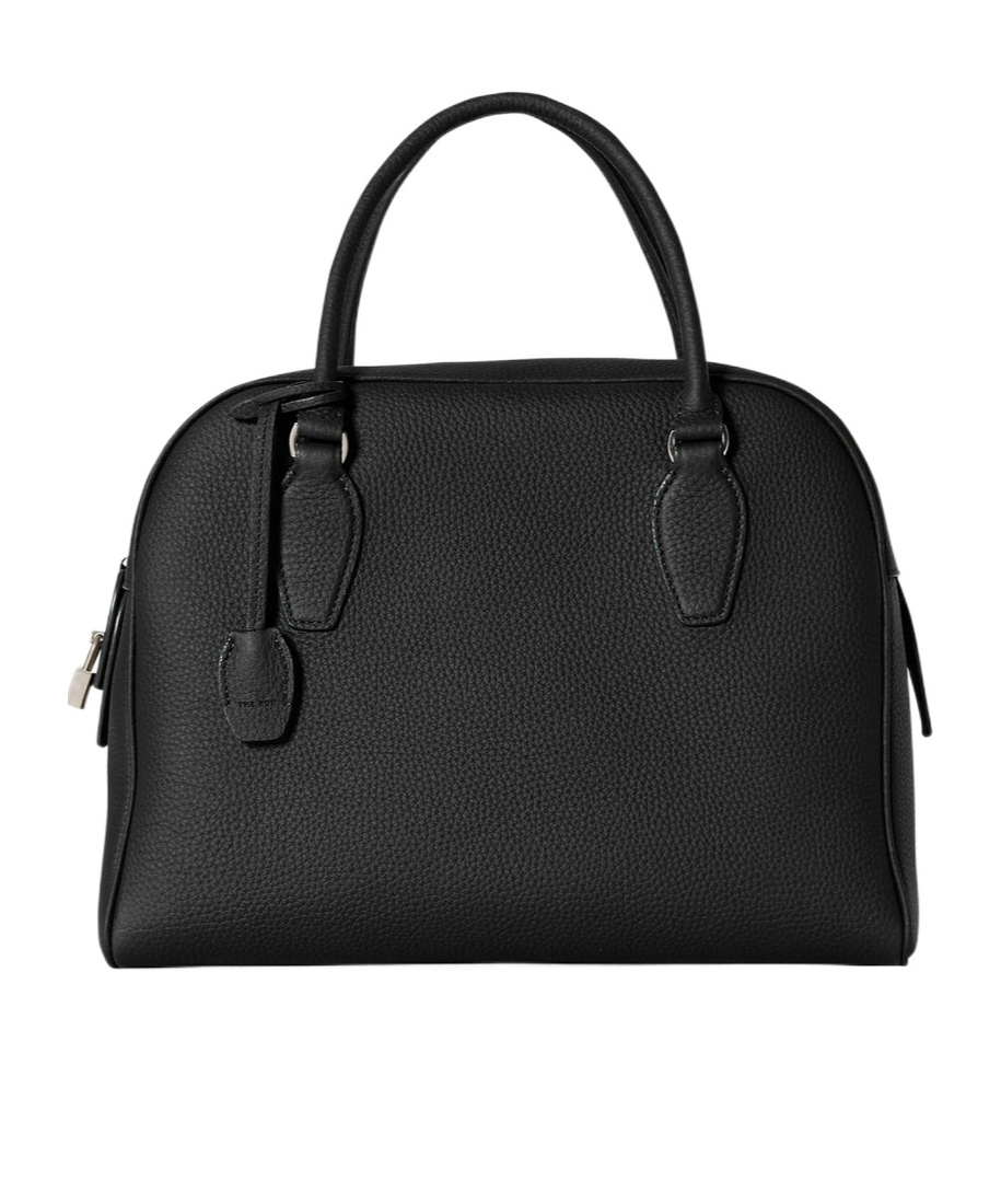 The Row India Medium Leather Tote Bag