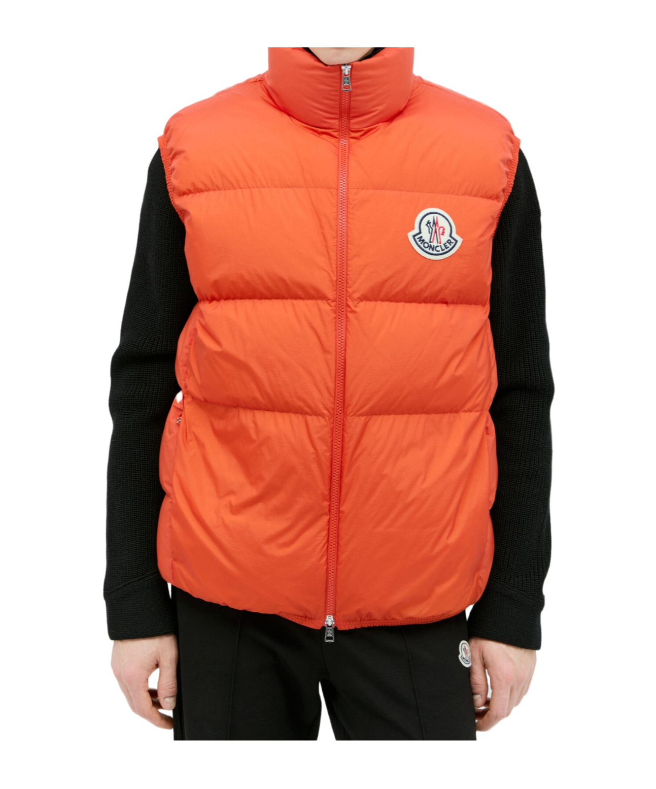 Shop Moncler Almaz Down Vest In Red