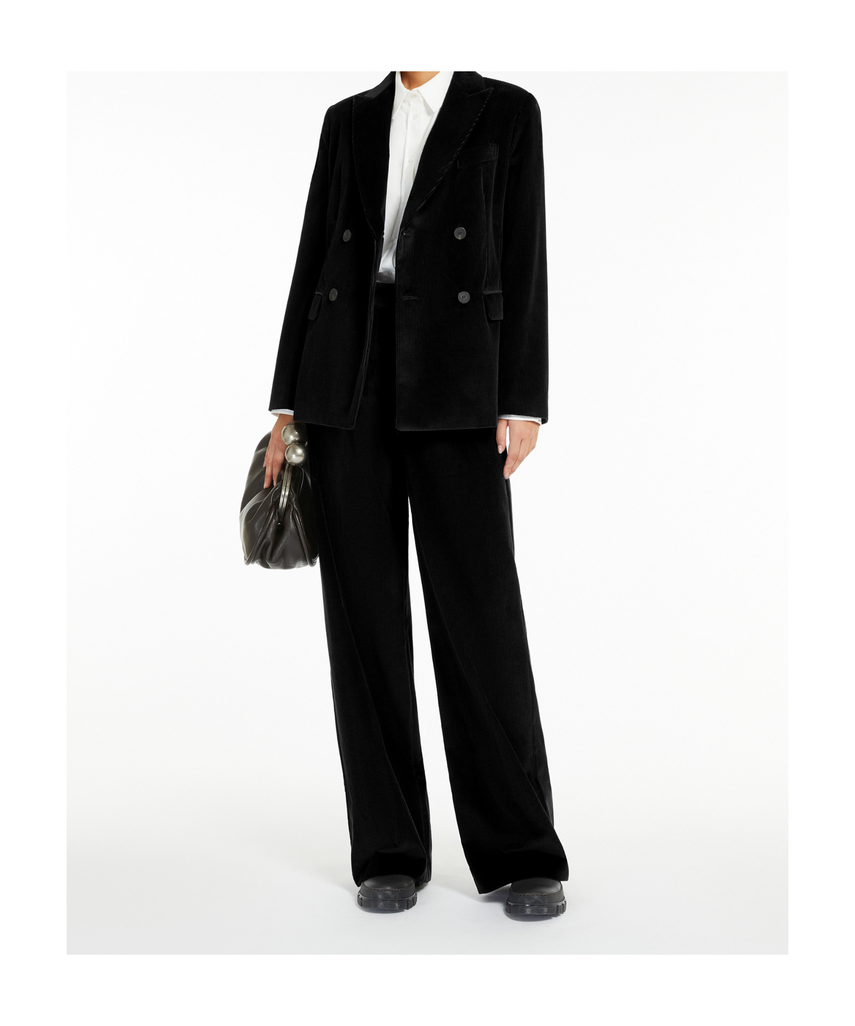 Weekend Max Mara Belt-loop Casual Pants In Black