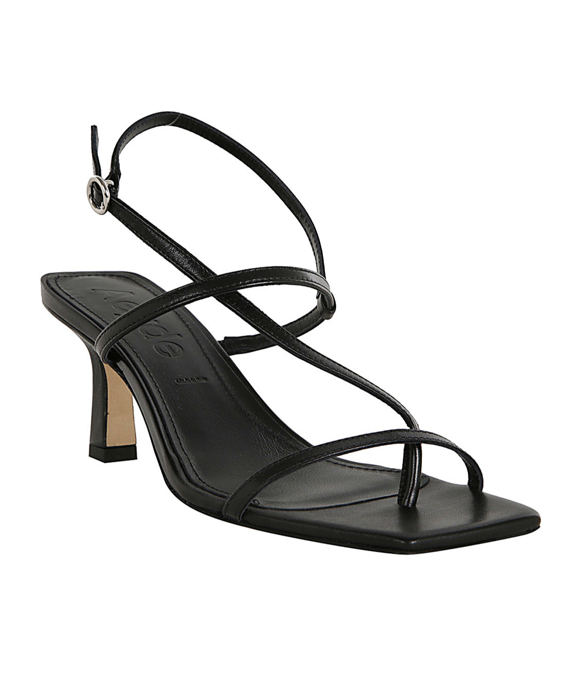 Shop Aeyde 65mm Elise Sandals In Black