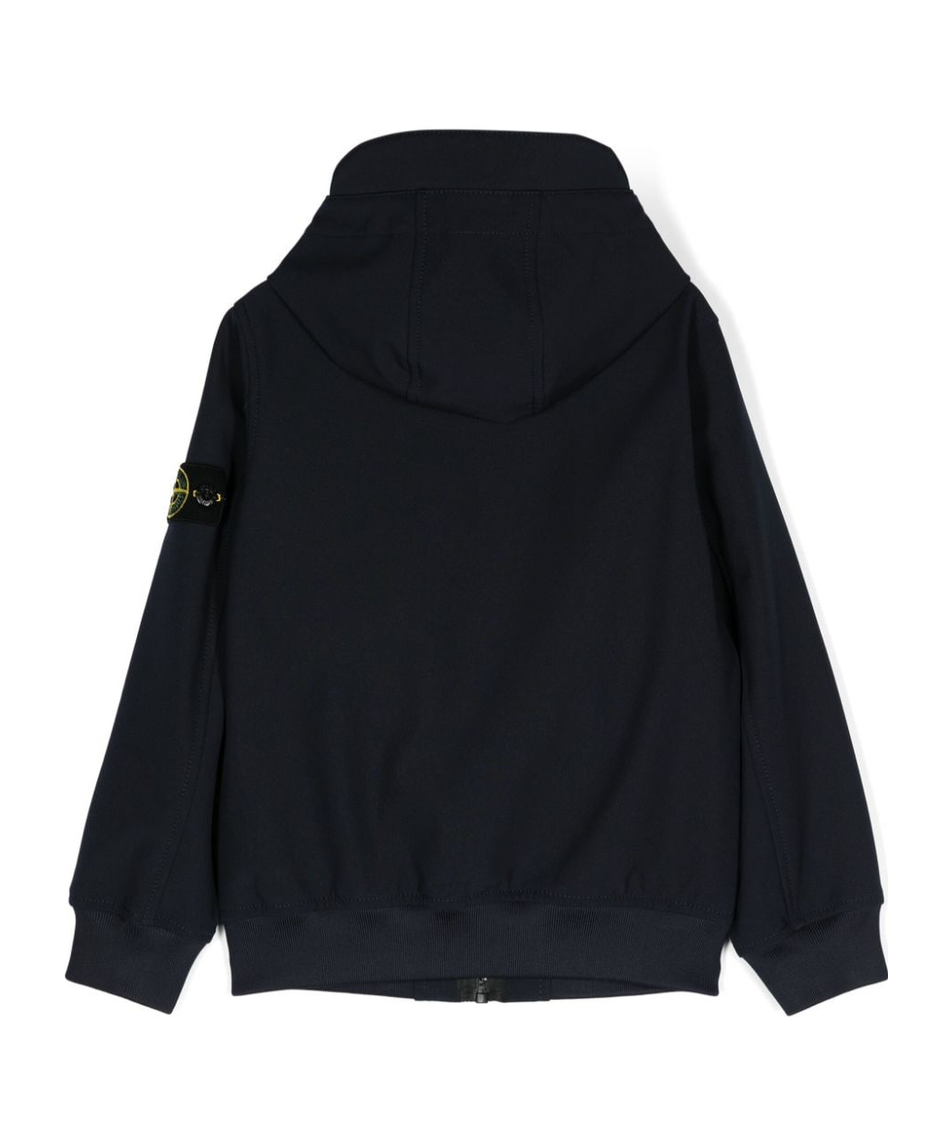 STONE ISLAND COMPASS-MOTIF HOODED JACKET 