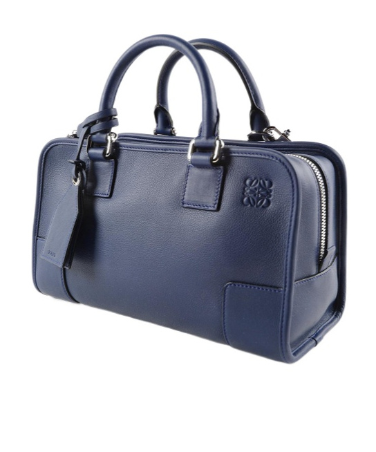 Loewe Logo Tote Bag In Blue