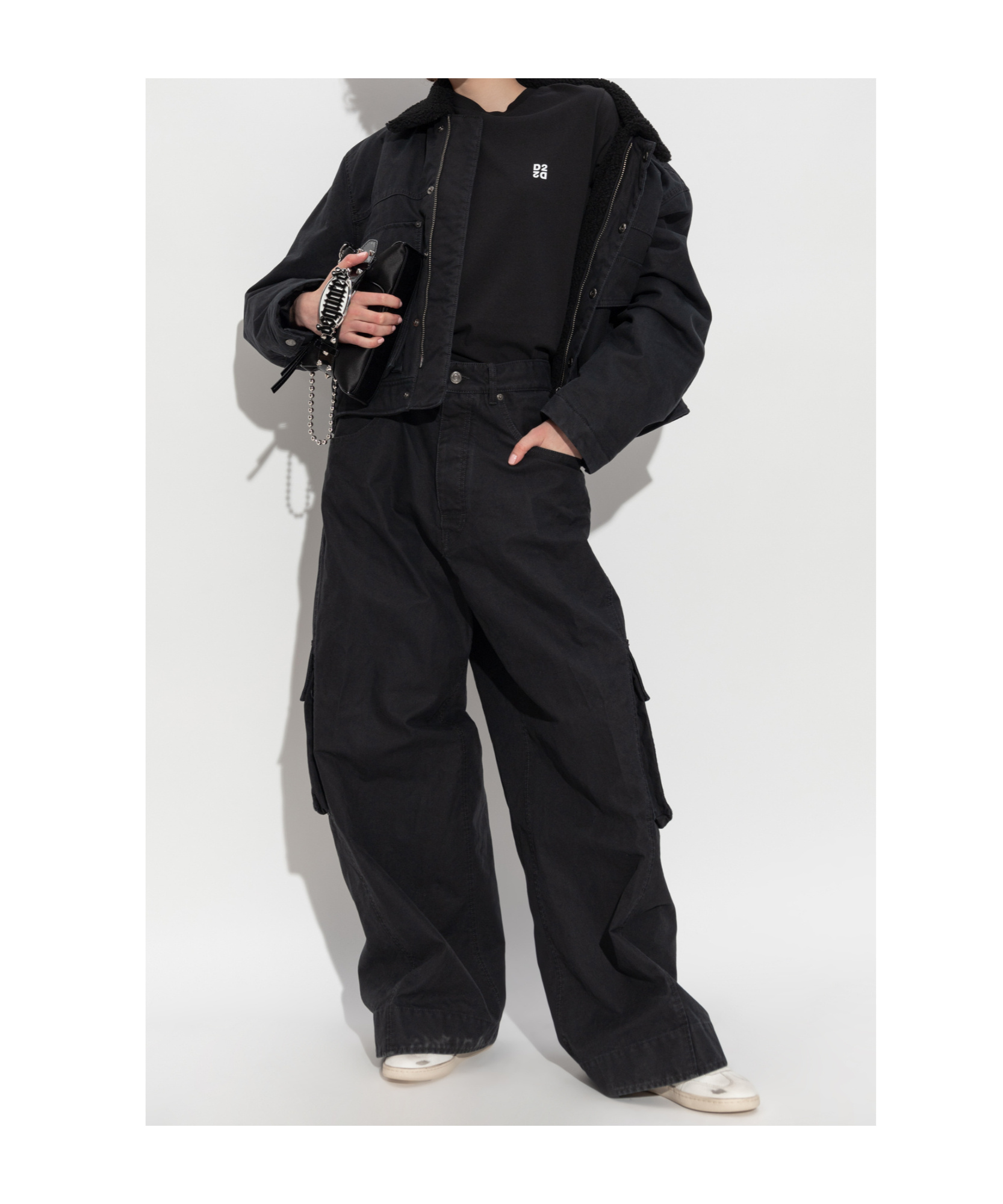 Dsquared2 Flap-pocket Sherpa-collar Jacket