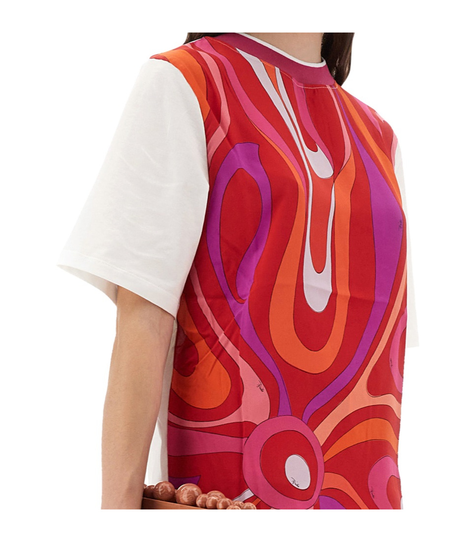 Pucci Pattern-printed Crewneck T-shirt In Multi