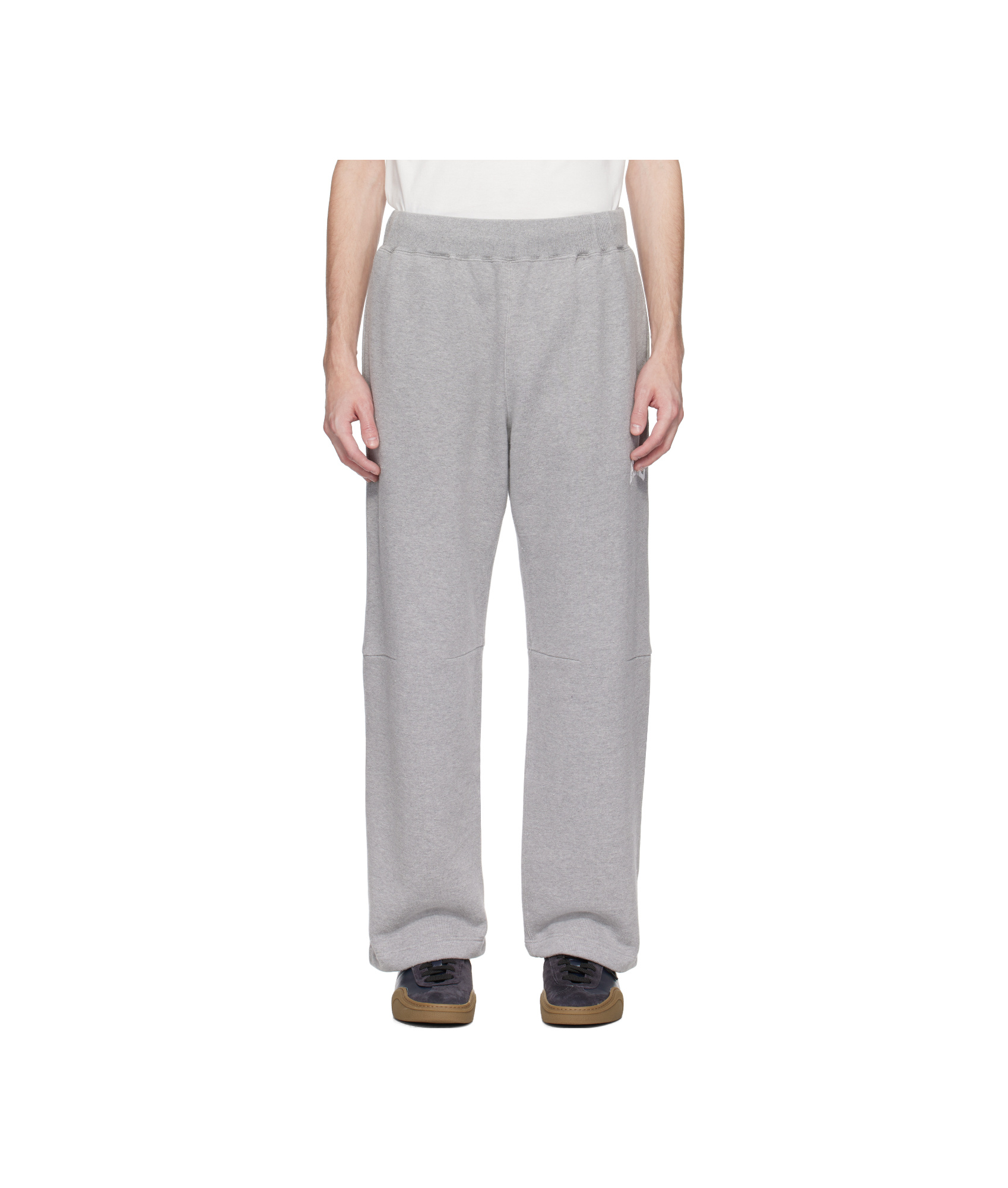 Ambush Wide-leg Sweatpants In Grey