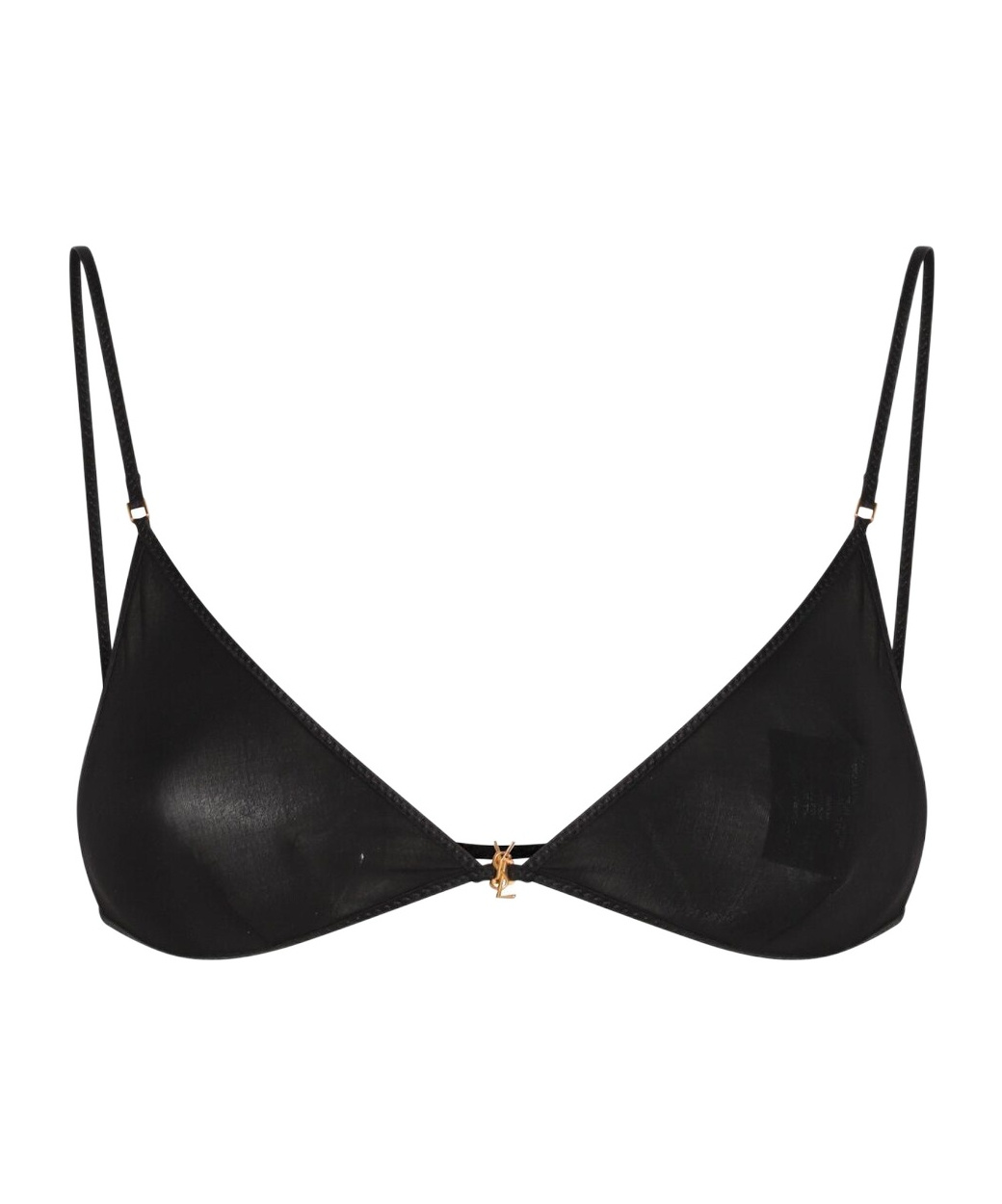 Shop Saint Laurent Triangle-cup Bra
