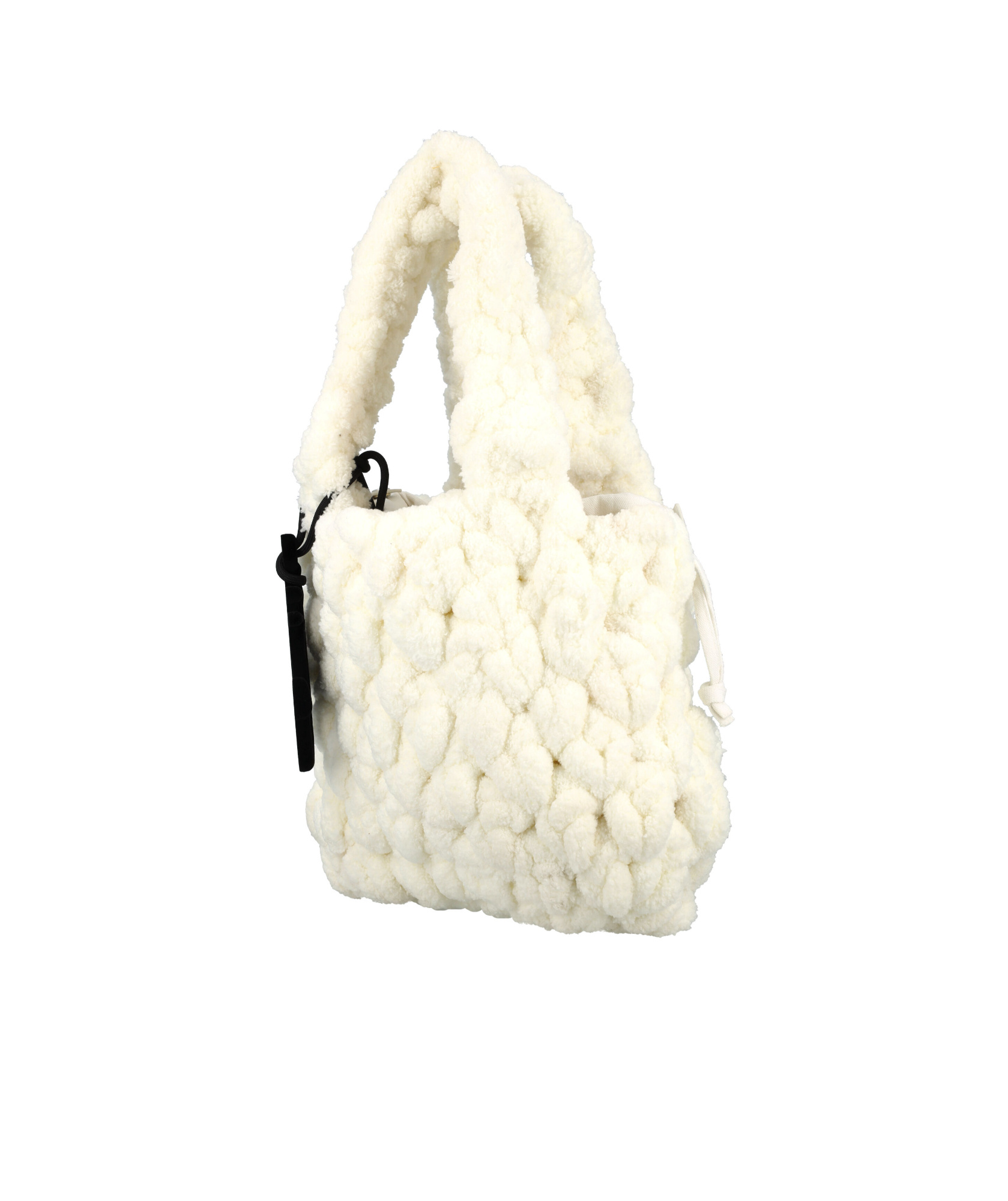 Jw Anderson Small Blanket Tote Bag In White