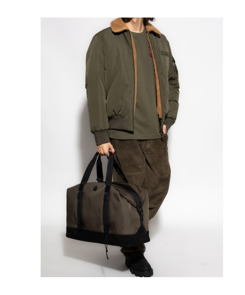 Moncler Maulevrier Double-faced Down Jacket In Green