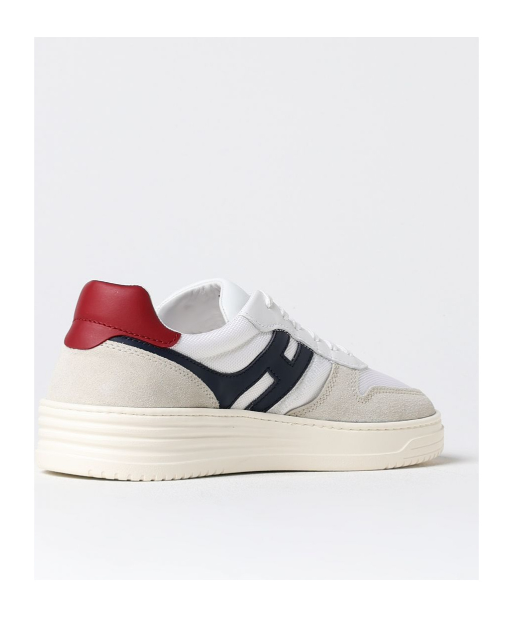Hogan H630 Logo Patch Lace-up Sneakers Sneakers In White