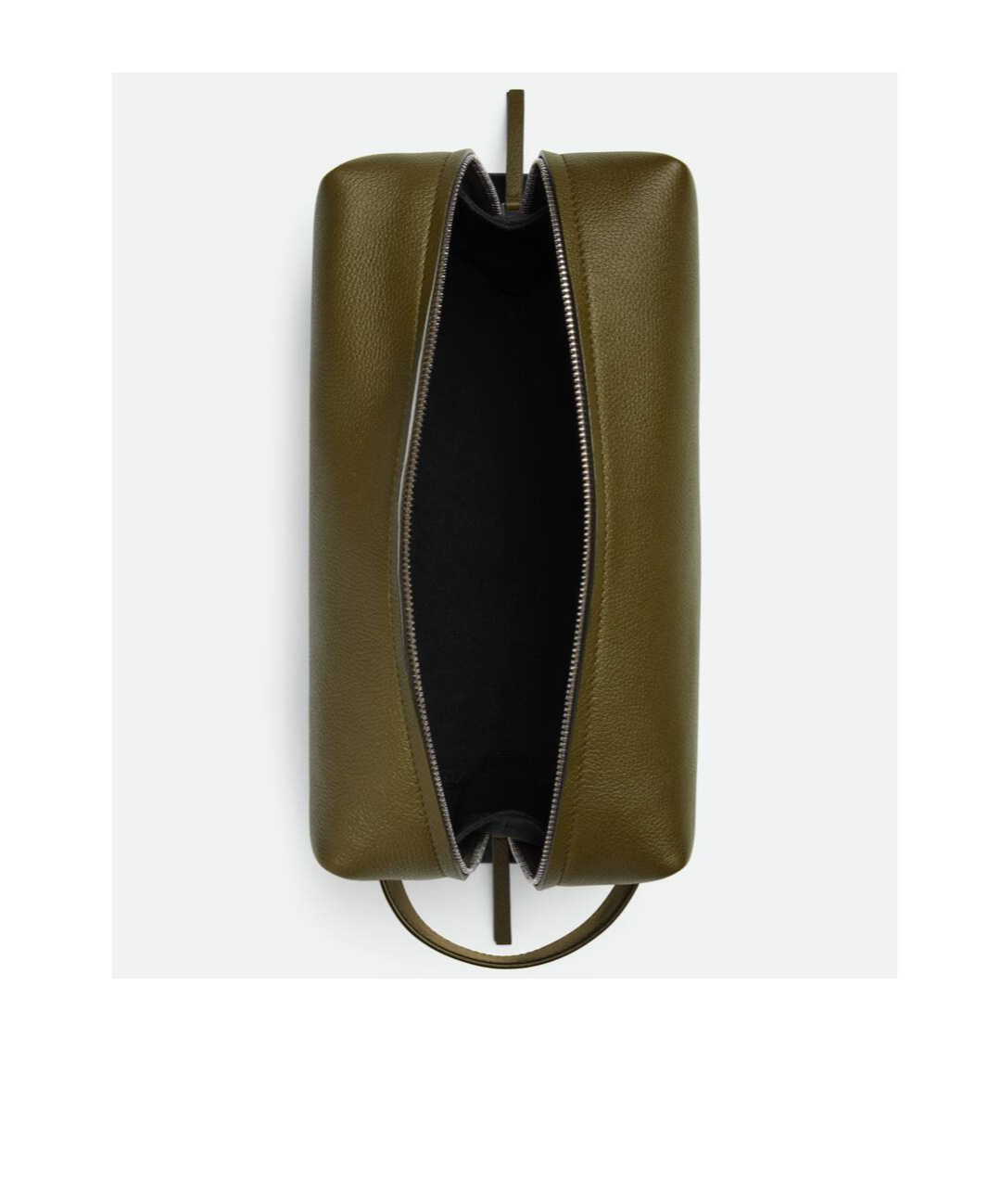 Bottega Veneta Medium Logo Toiletry Bag In Green