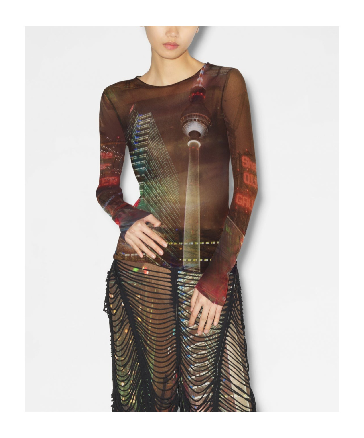 Jean Paul Gaultier X Shayne Oliver Photograph-print T-shirt In Multicolor