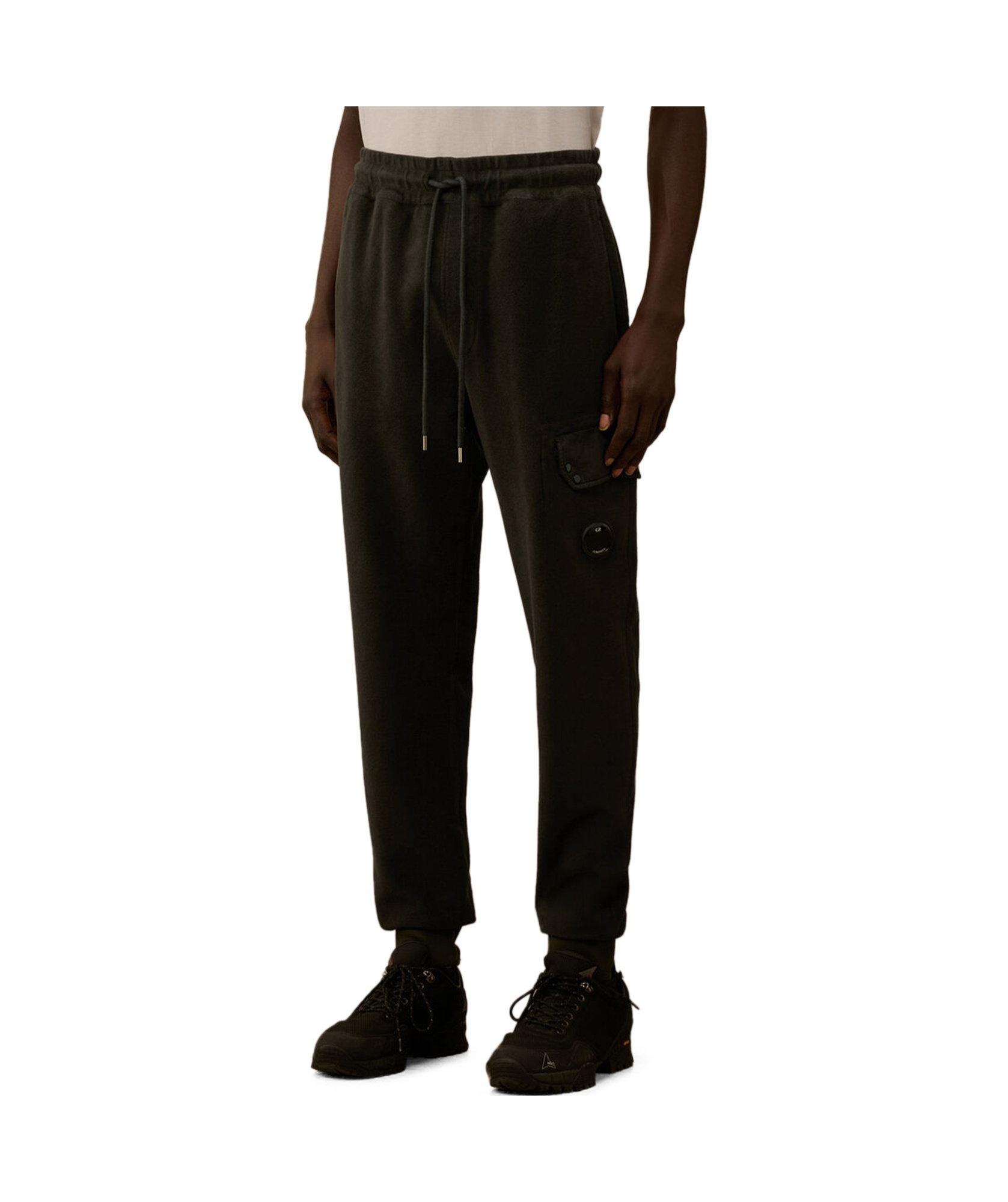 C.p. Company Drawstring Sweatpants In Green