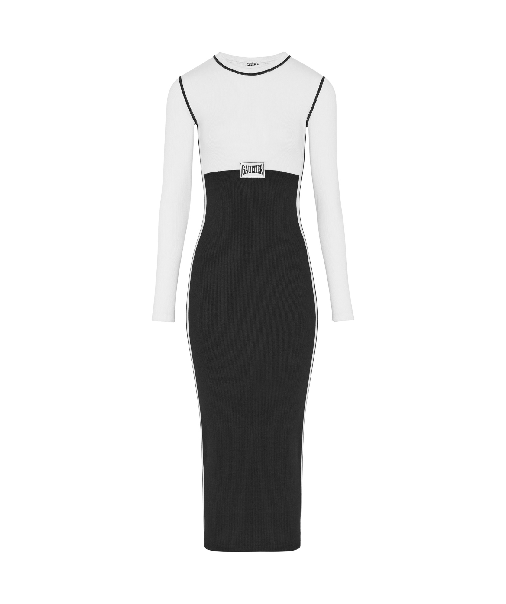 Jean Paul Gaultier The Gaultier Long Sleeves Dress In Black