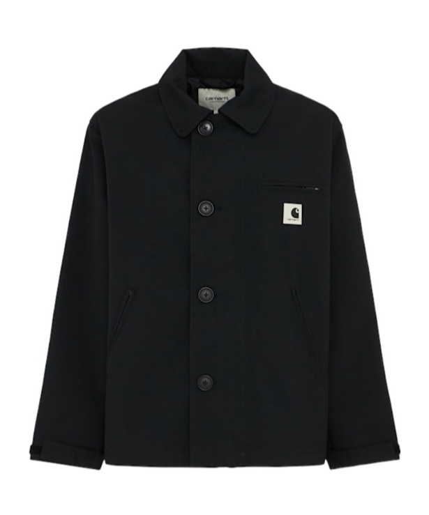 Carhartt Long-sleeved Casual Jacket In Black