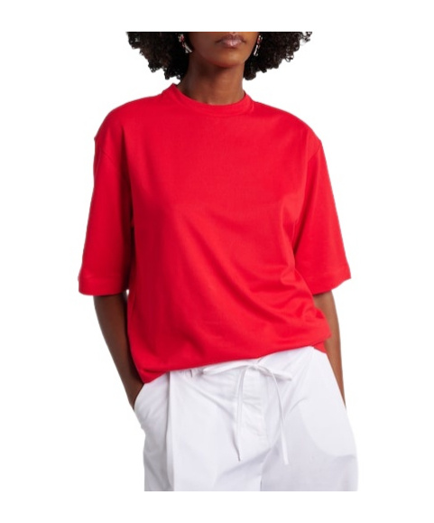 Jacquemus Jersey T-shirt In Red