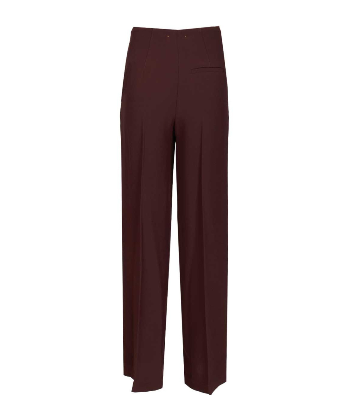 Forte Forte Envers Satin Palazzo Pants In Brown