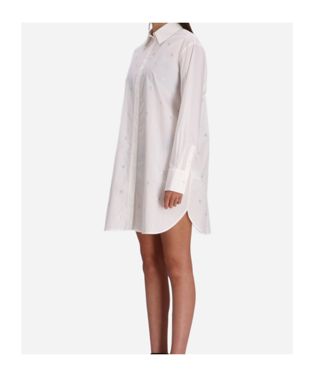Karl Lagerfeld Long Sleeve Shirt Dress