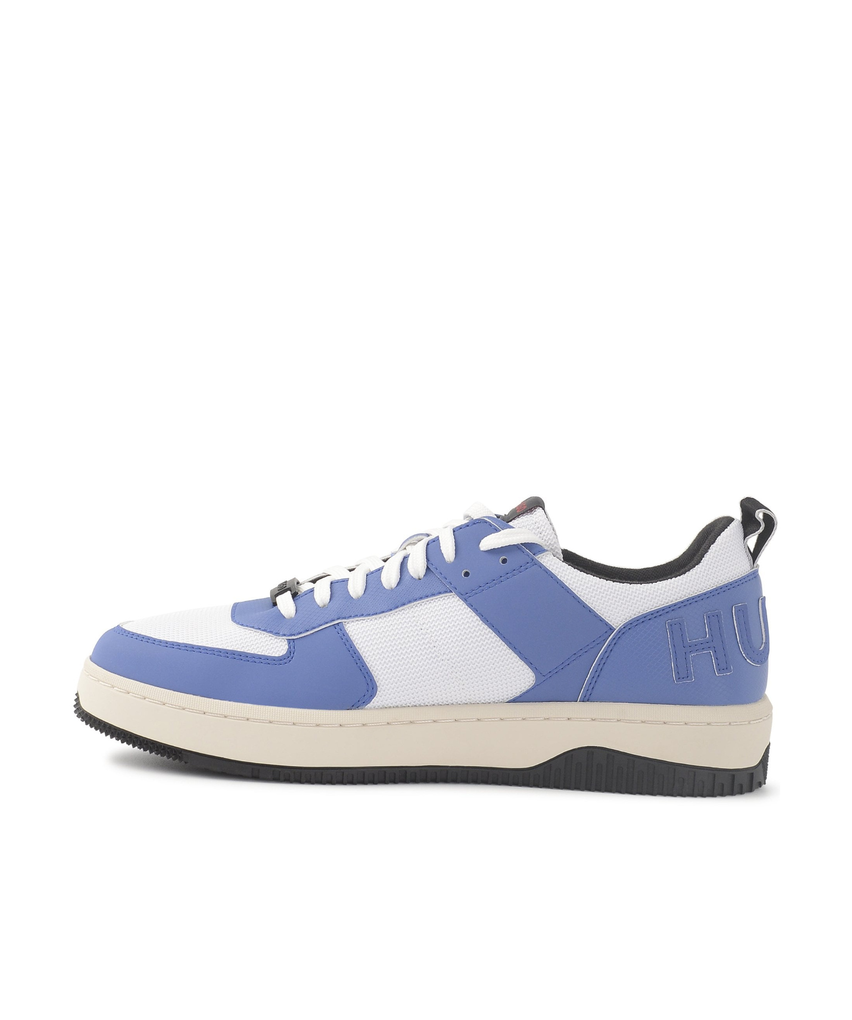 Hugo Boss Hugo Kilian Logo Patch Sneakers In Blue