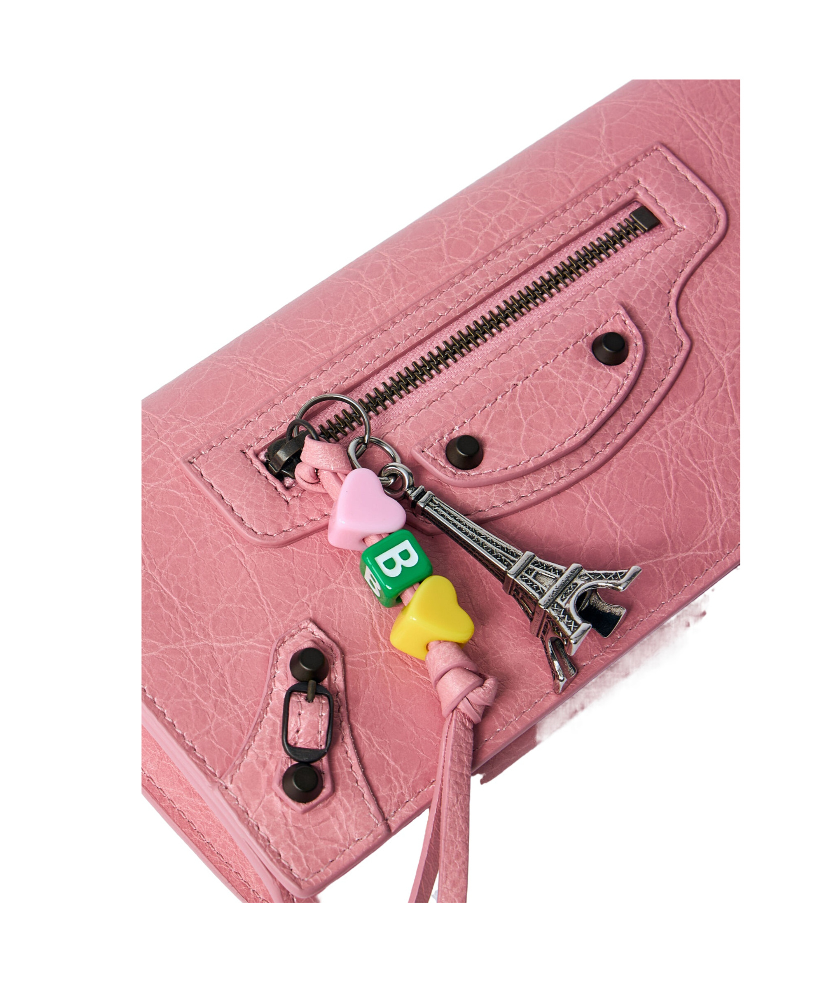 Balenciaga Women Le City Wallet In Pink