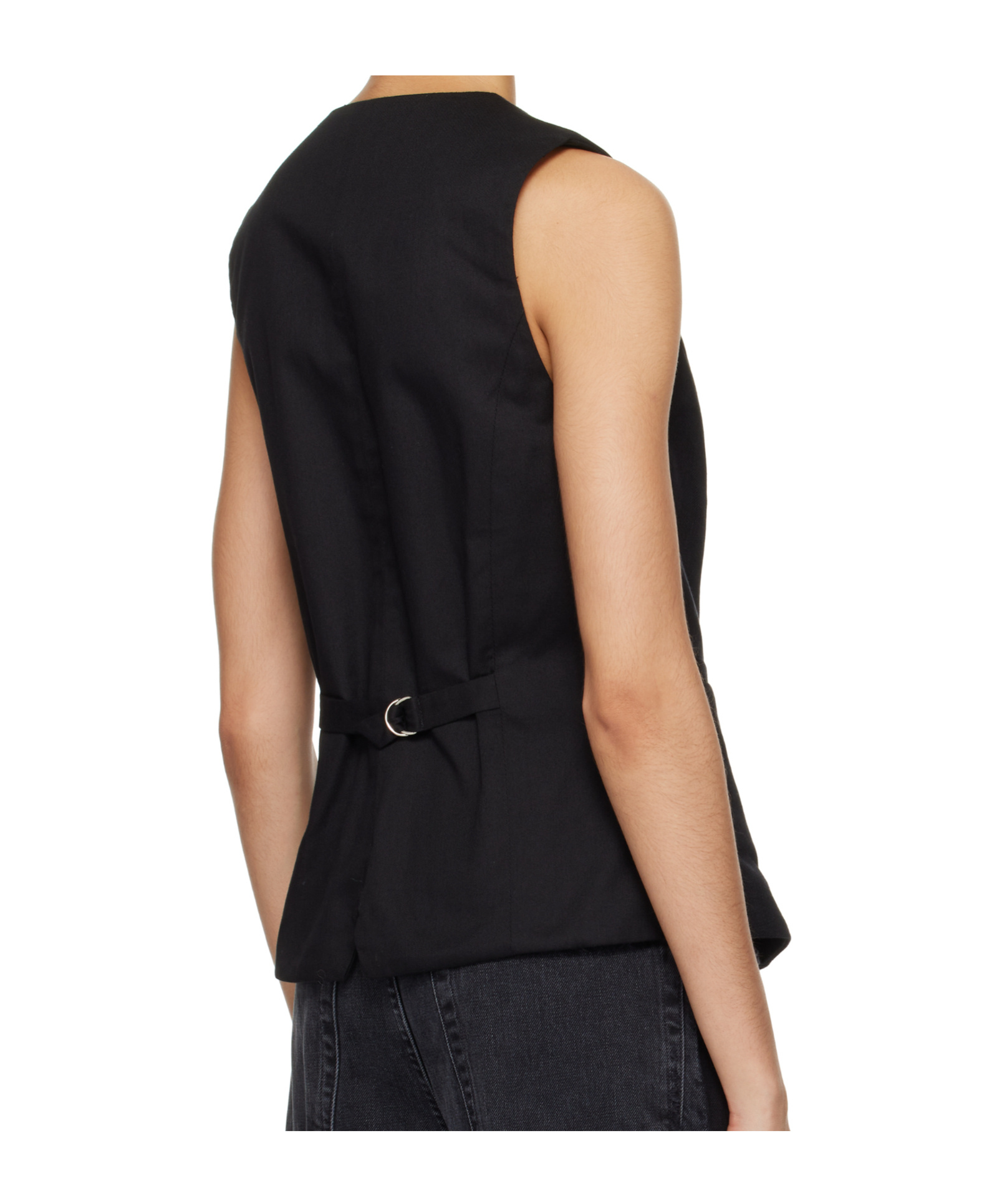 Citizen Of Humanity Sleeveless Vest In Black