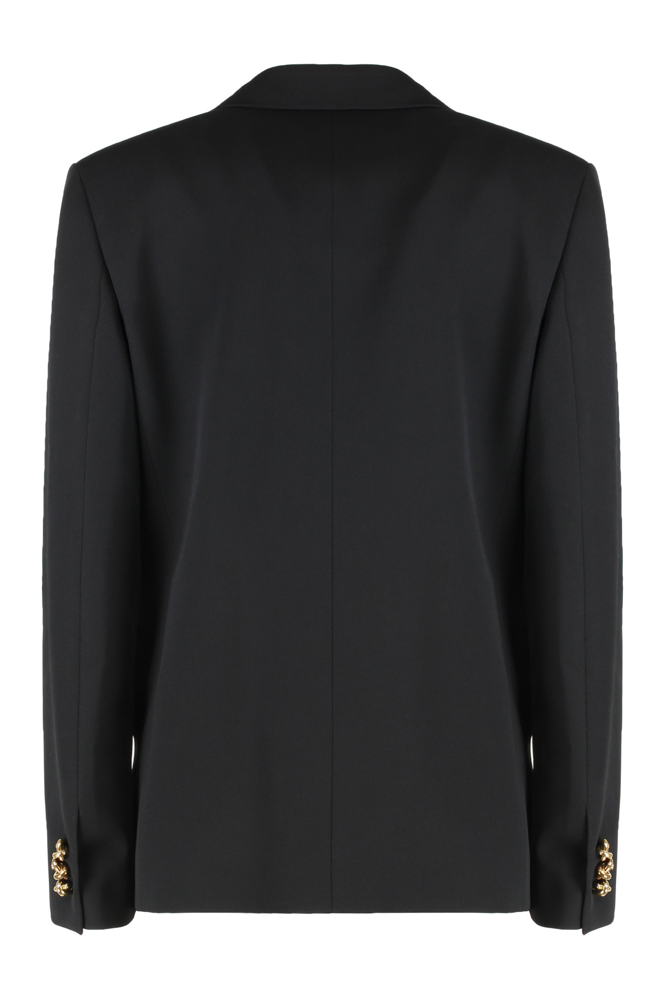 Bottega Veneta Double-breasted Wool Blazer With Embellished Buttons