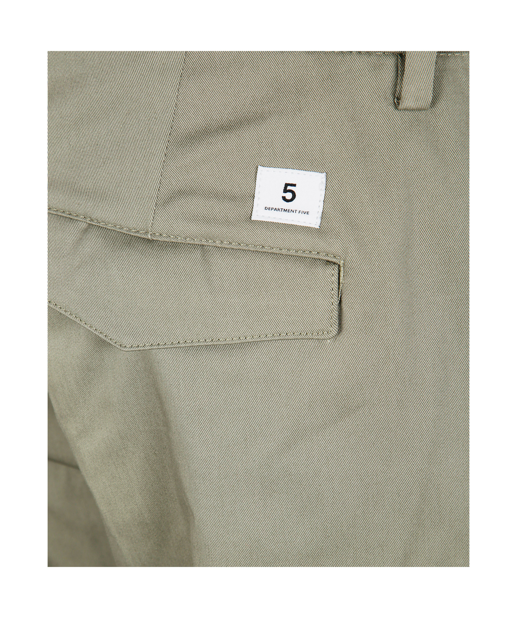 Department Five Department 5 Prince Slim Crop Chino Clothing In Sage