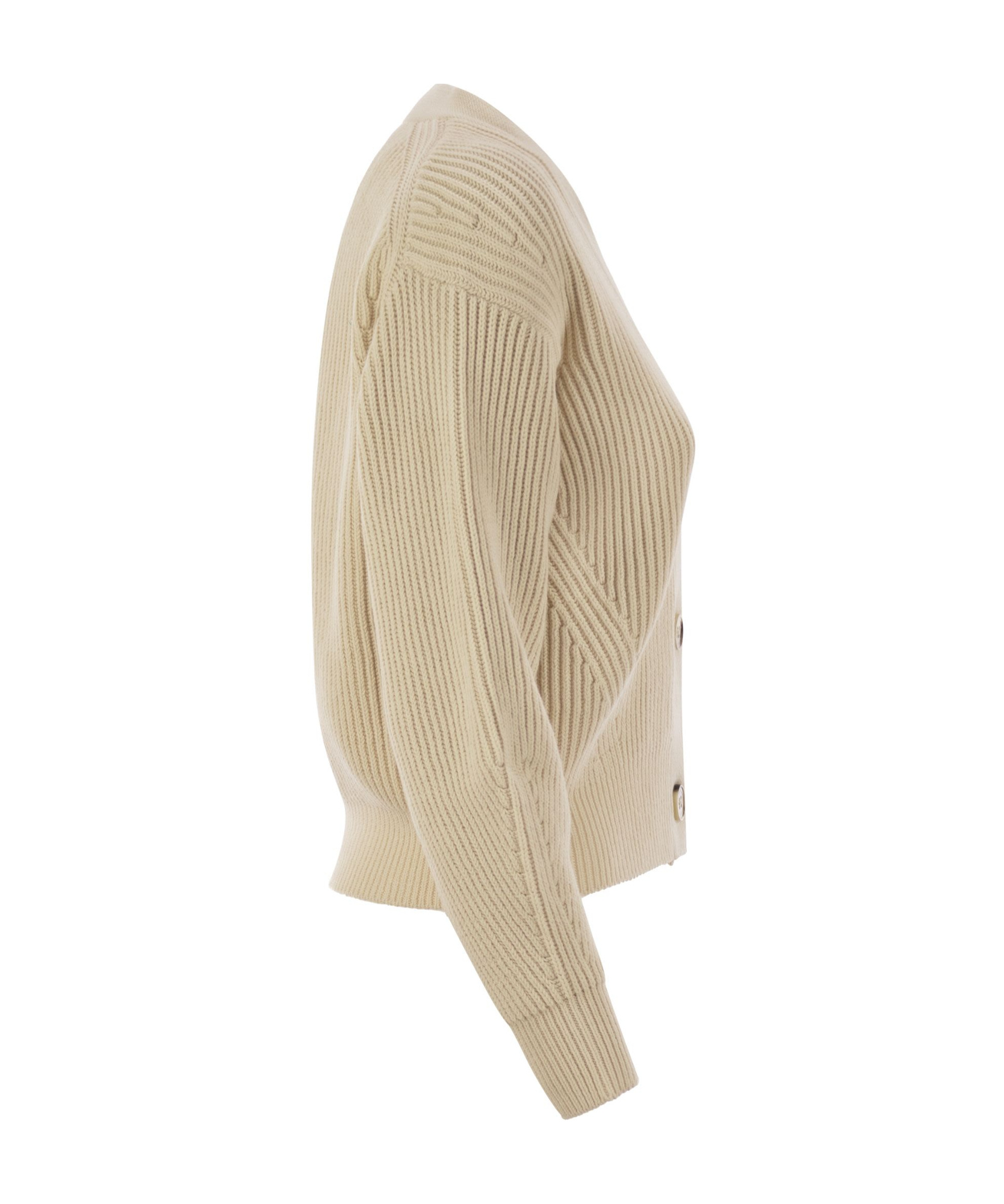 Weekend Max Mara Long-sleeved Sweater In Nude