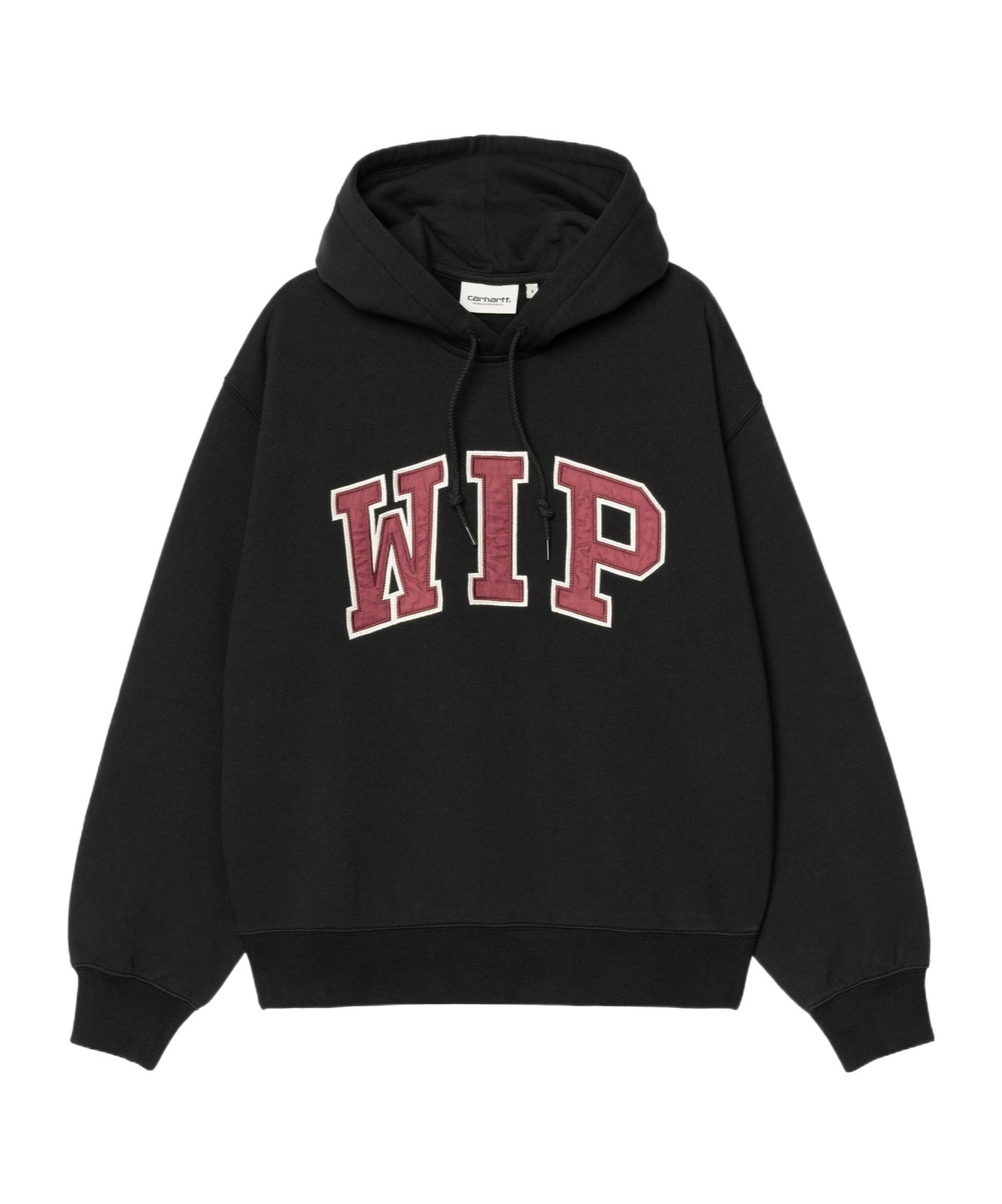 Carhartt Knitwear Hood And Ribbed Cuffs In Black