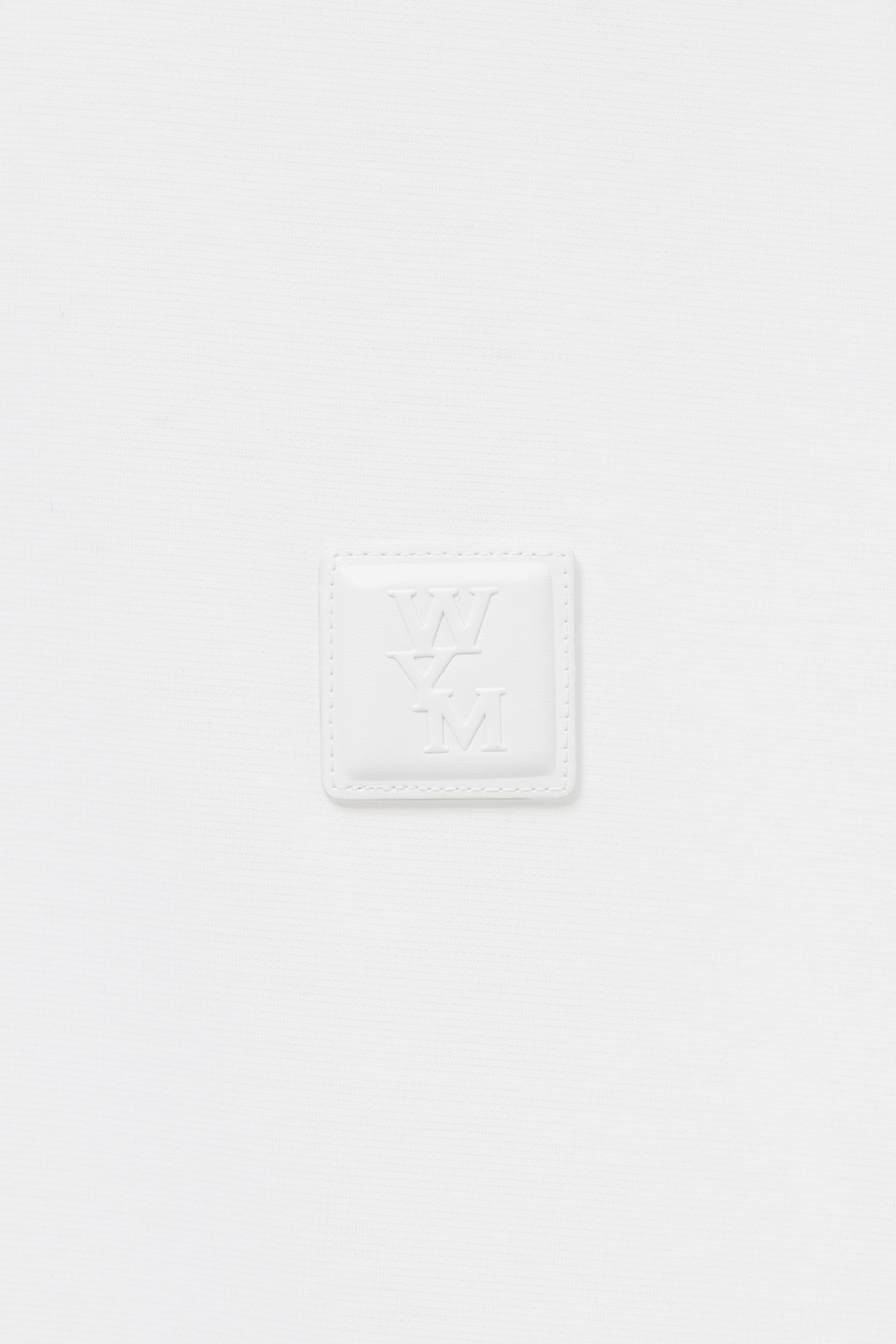 Wooyoungmi White Swaying Flower Back Logo T-shirt In White