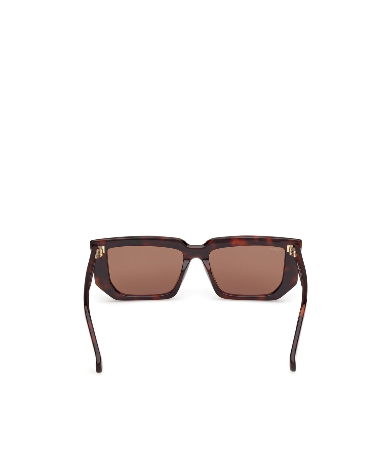 Max Mara Logo Sunglasses In Brown