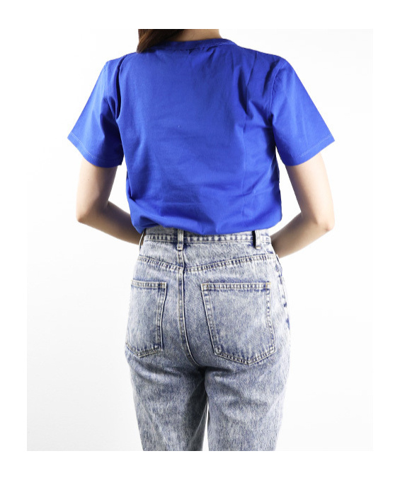 Maison Kitsuné Short-sleeved T-shirt In Blue