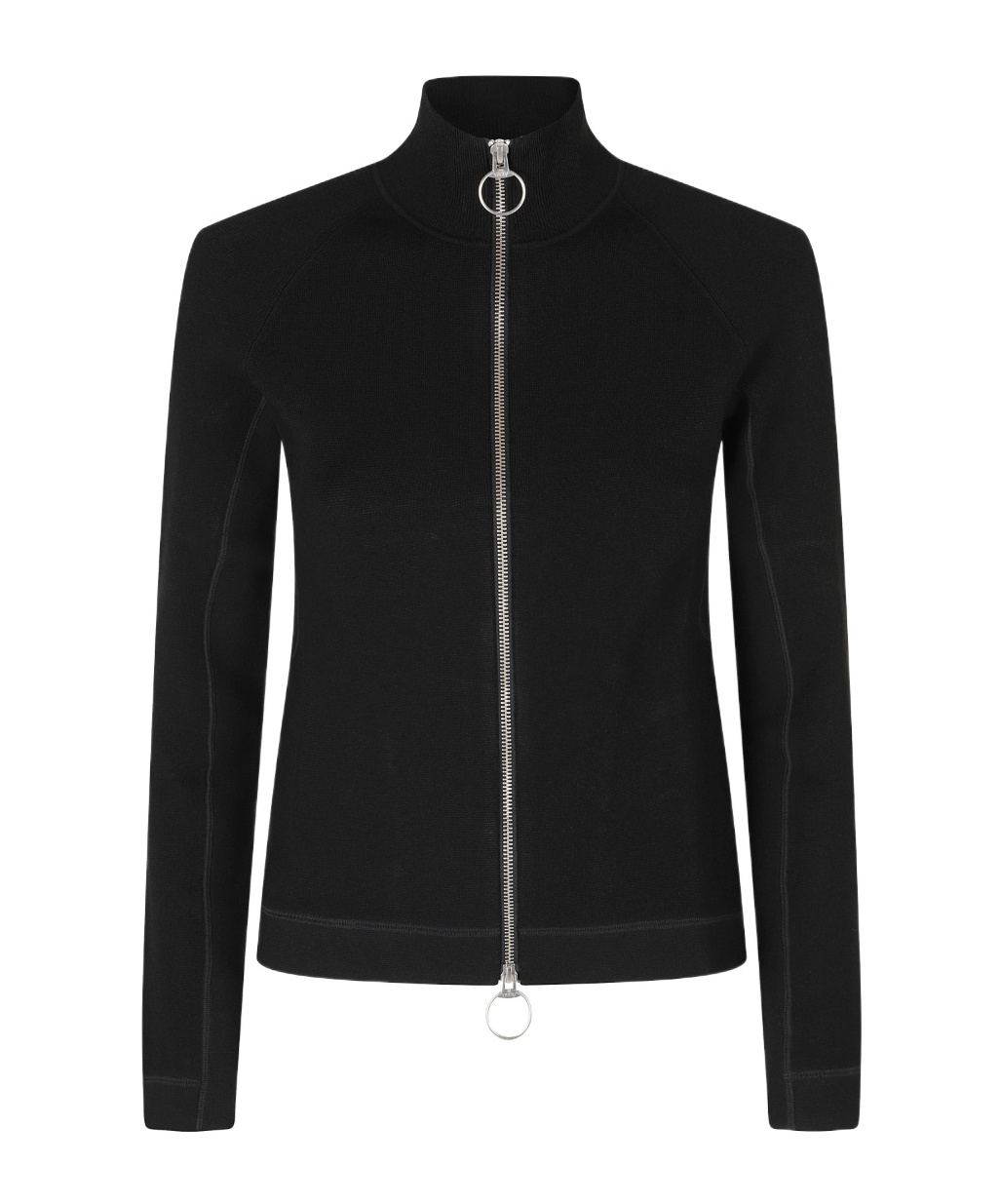 Ports 1961 High-neck Cardigan In Black