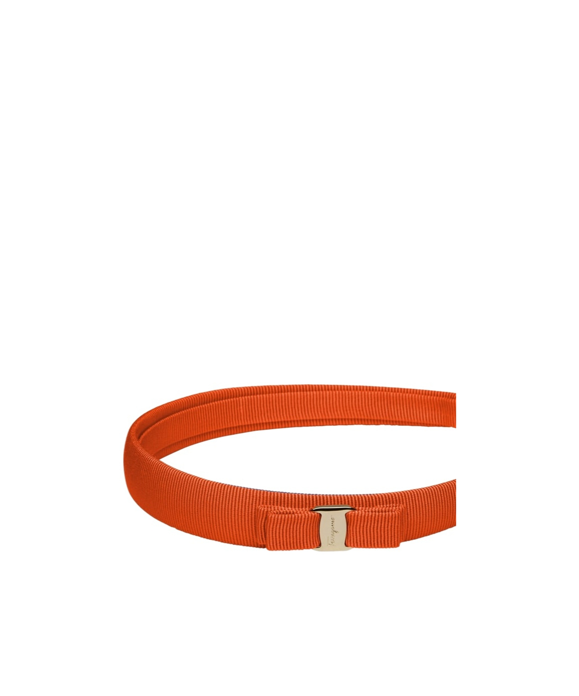 Ferragamo Bow Headband In Red