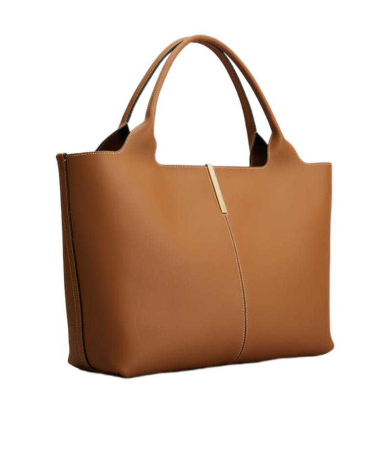 Tod's Medium And Small Shopping Bag In Brown