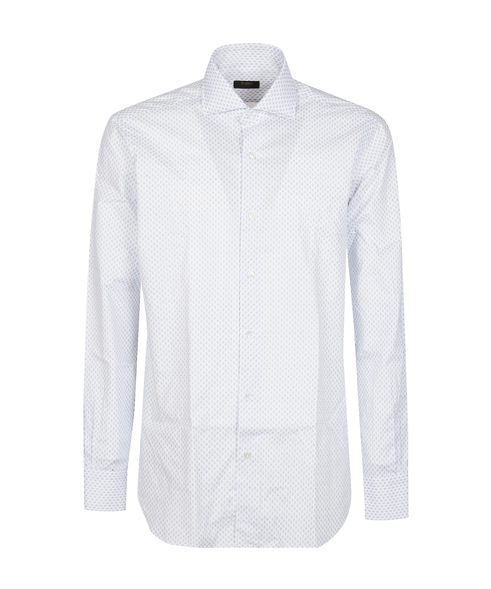 Barba Napoli Long-sleeved Shirt In White