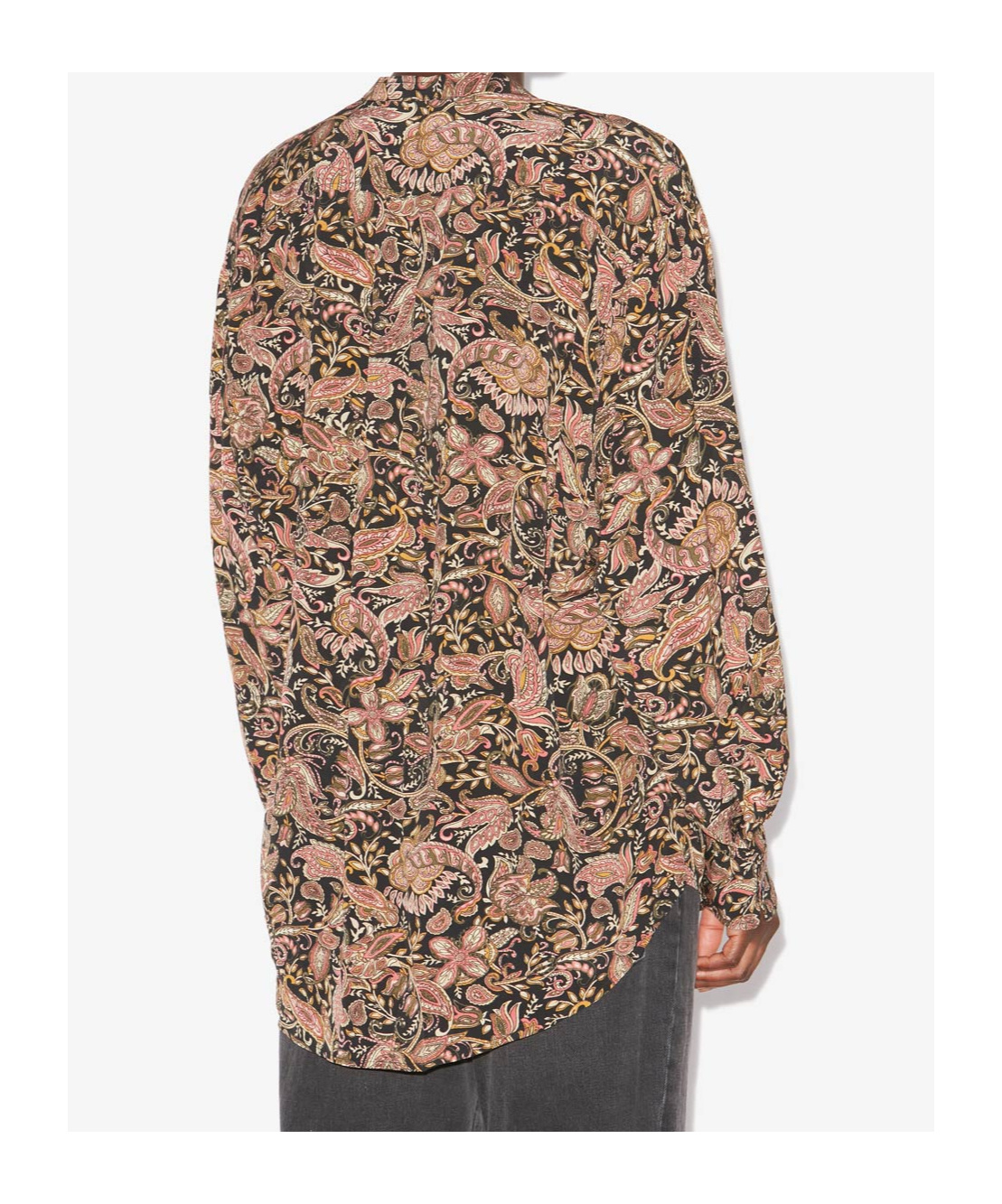 Isabel Marant Étoile Floral-print Shirt In Brown
