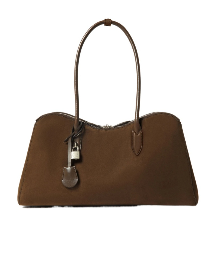 Stella Mccartney Ryder Textured Tote Bag In Brown