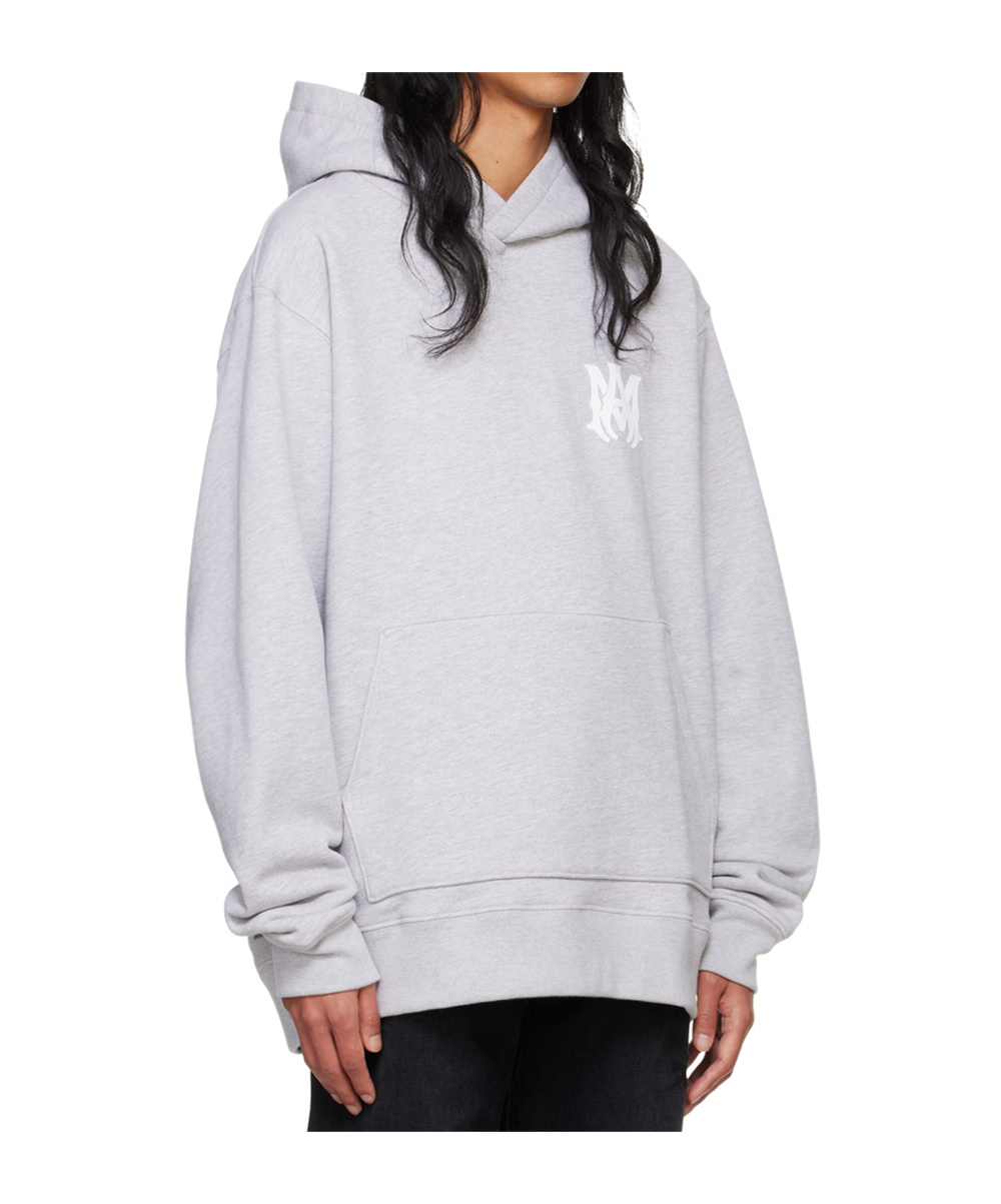 Amiri Core Series Ma Core Logo Hooded Sweater In White