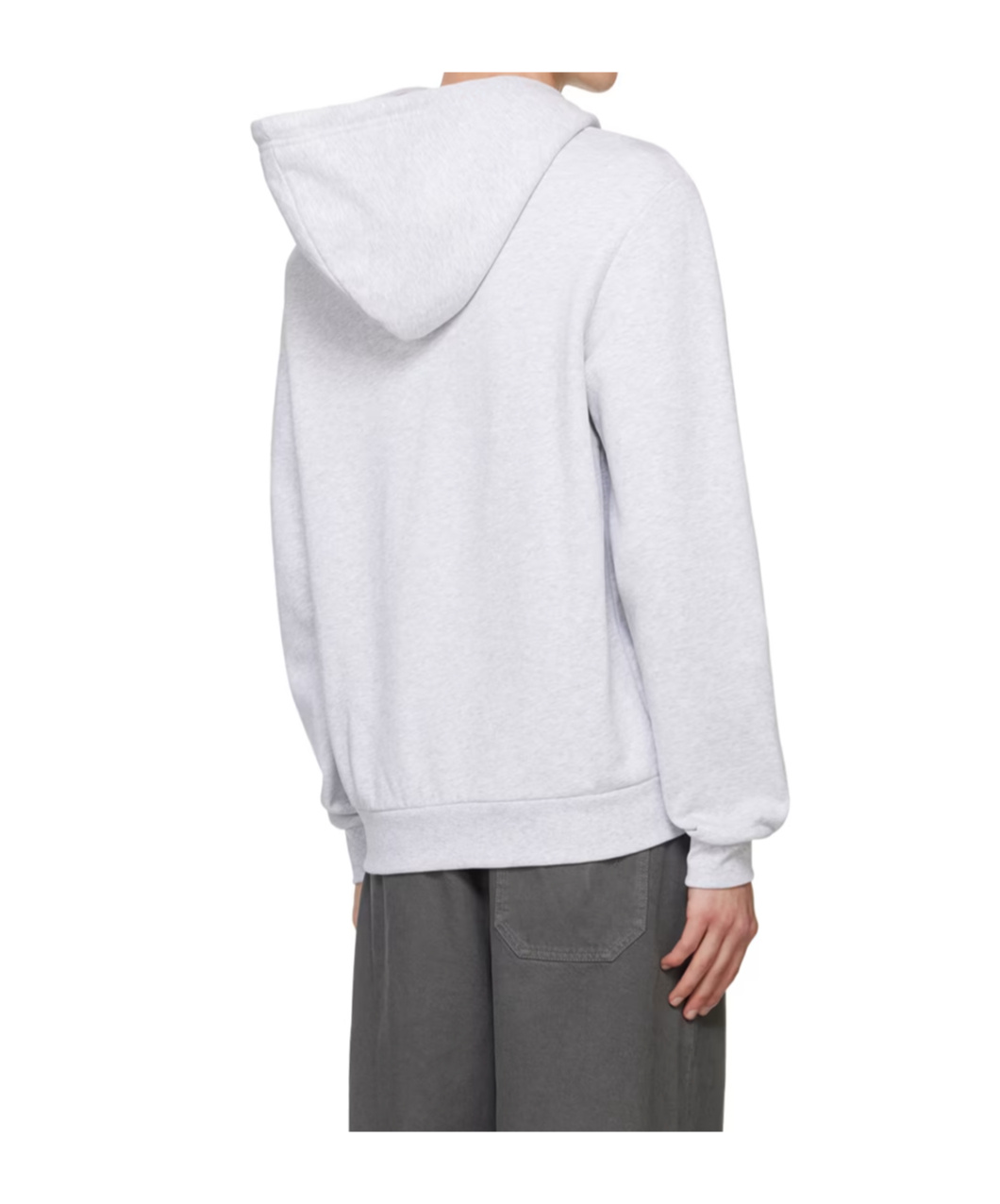 Apc A.p.c. Standard Rue Madame Cotton Hoodie In White