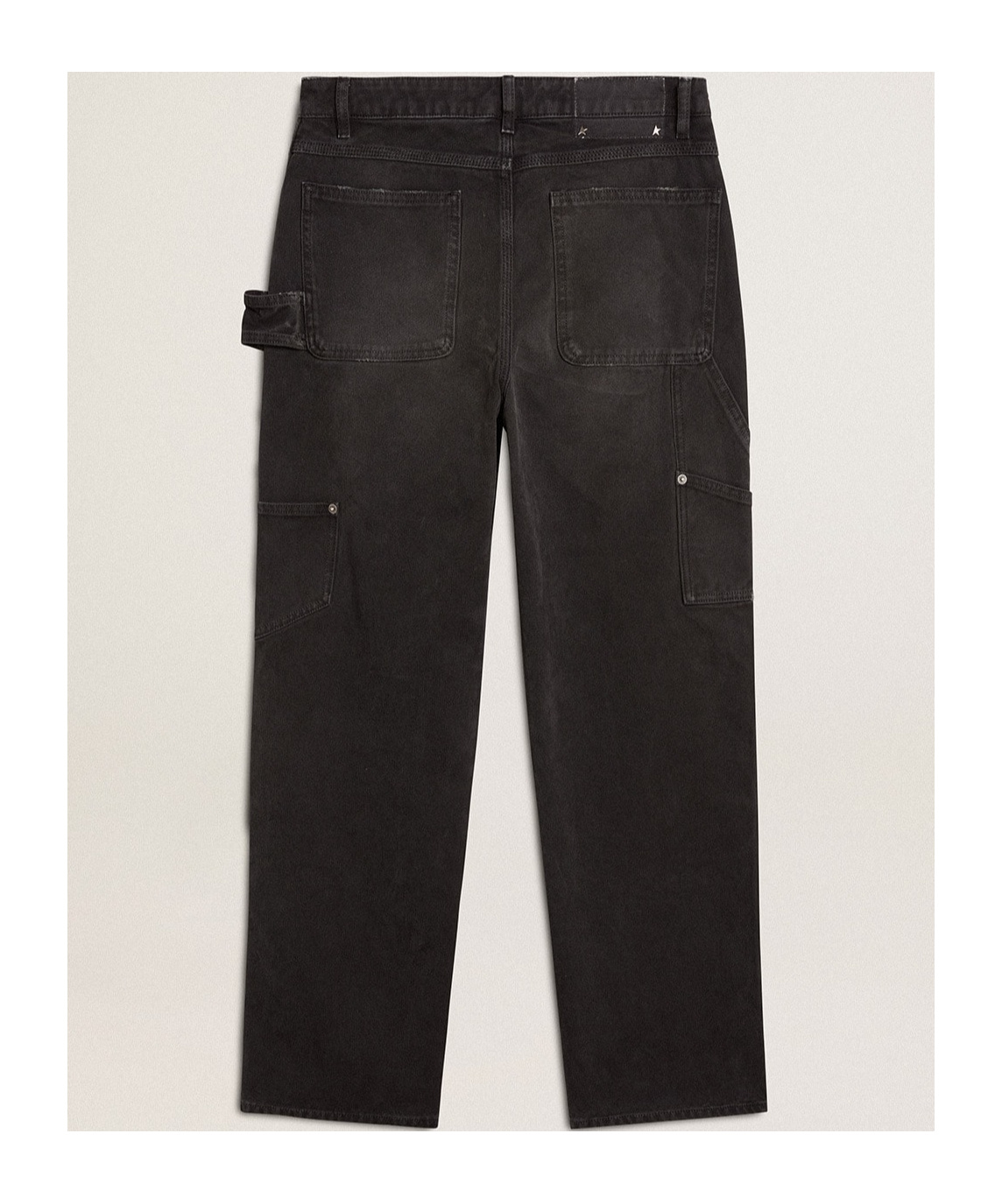 Golden Goose Ripped Jeans In Black