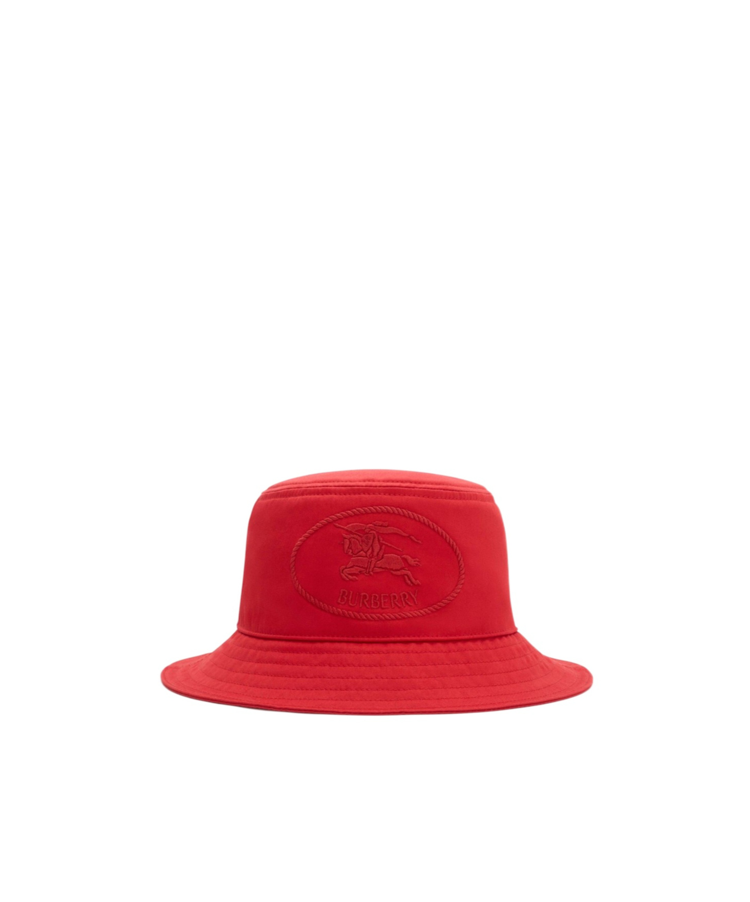 Burberry Knight Stamp Gabardine Bucket Hat