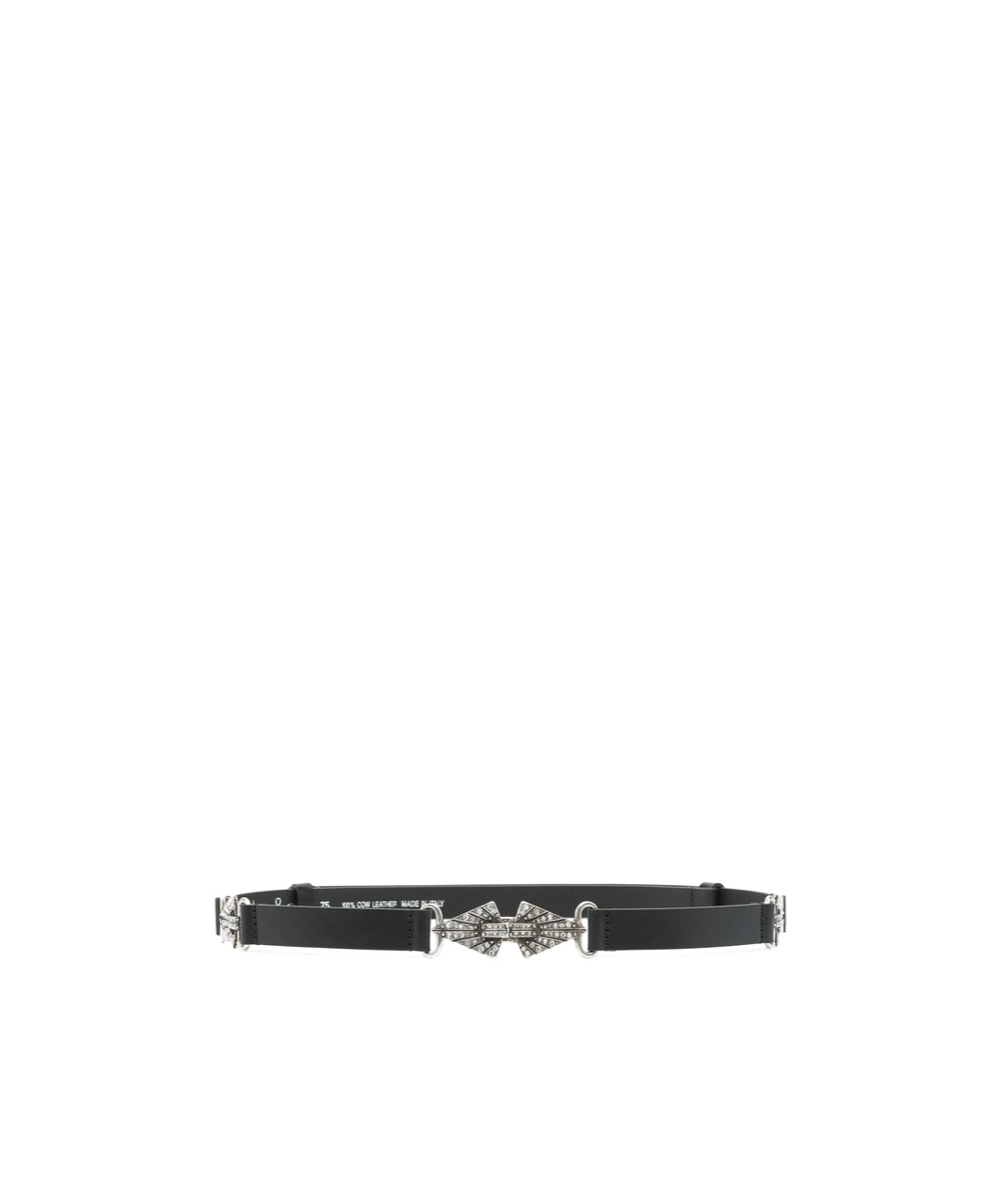 Bash Buckle Belt In Black