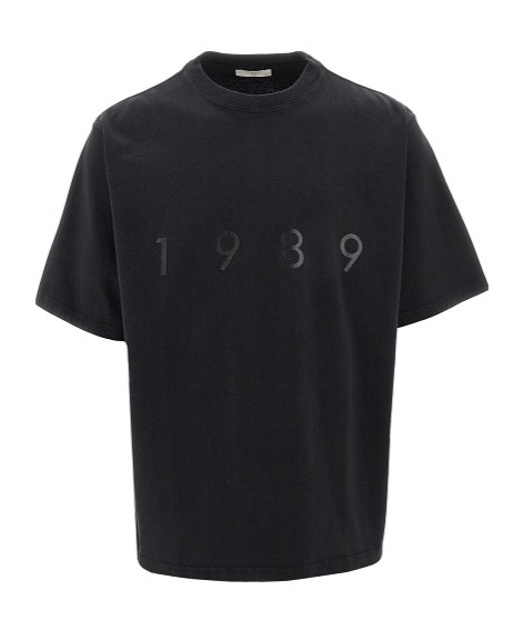 1989 Studio Logo Print Oversized T-shirt In Black