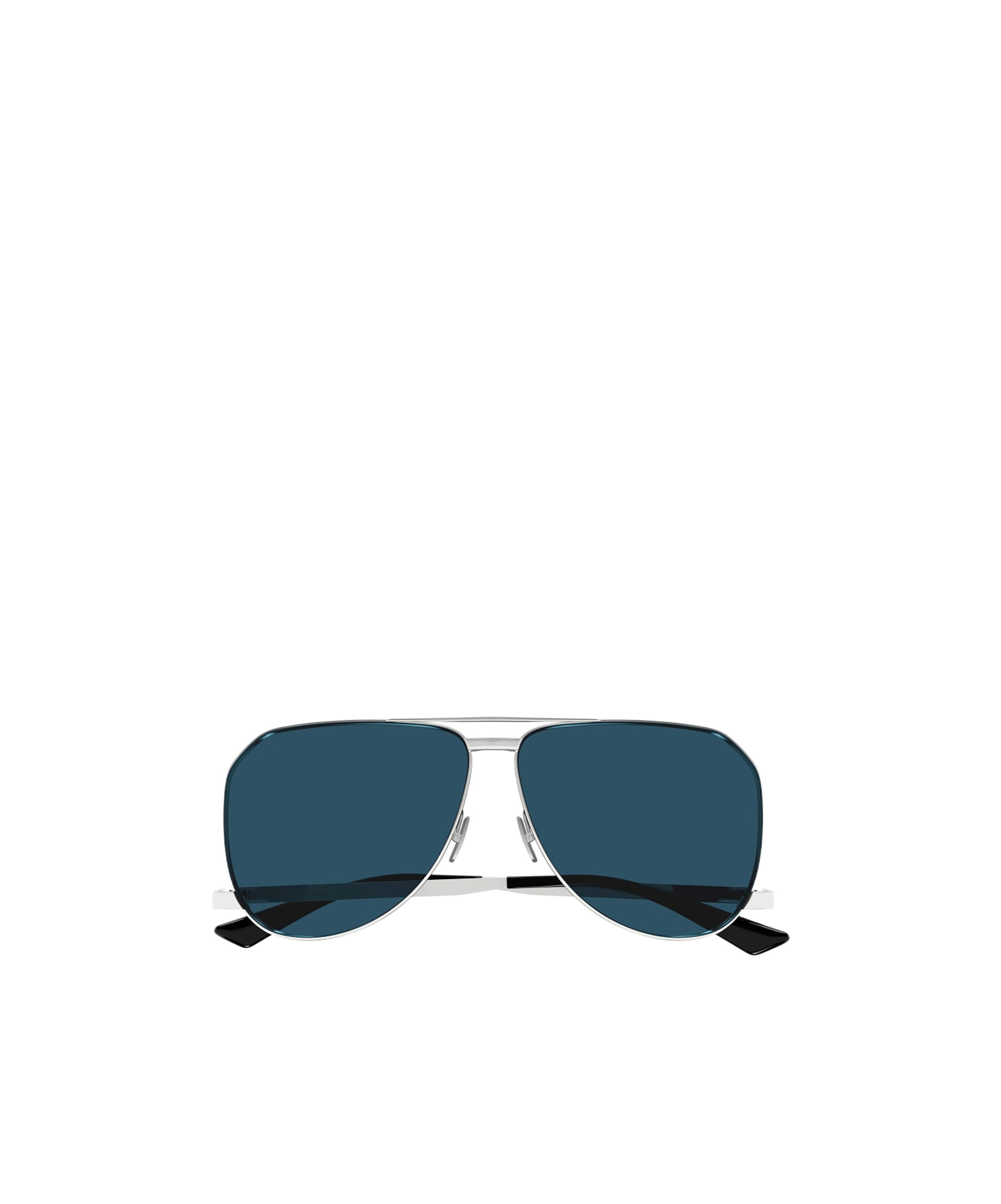 Saint Laurent Sl690 Dust Pilot-frame Sunglasses In Blue