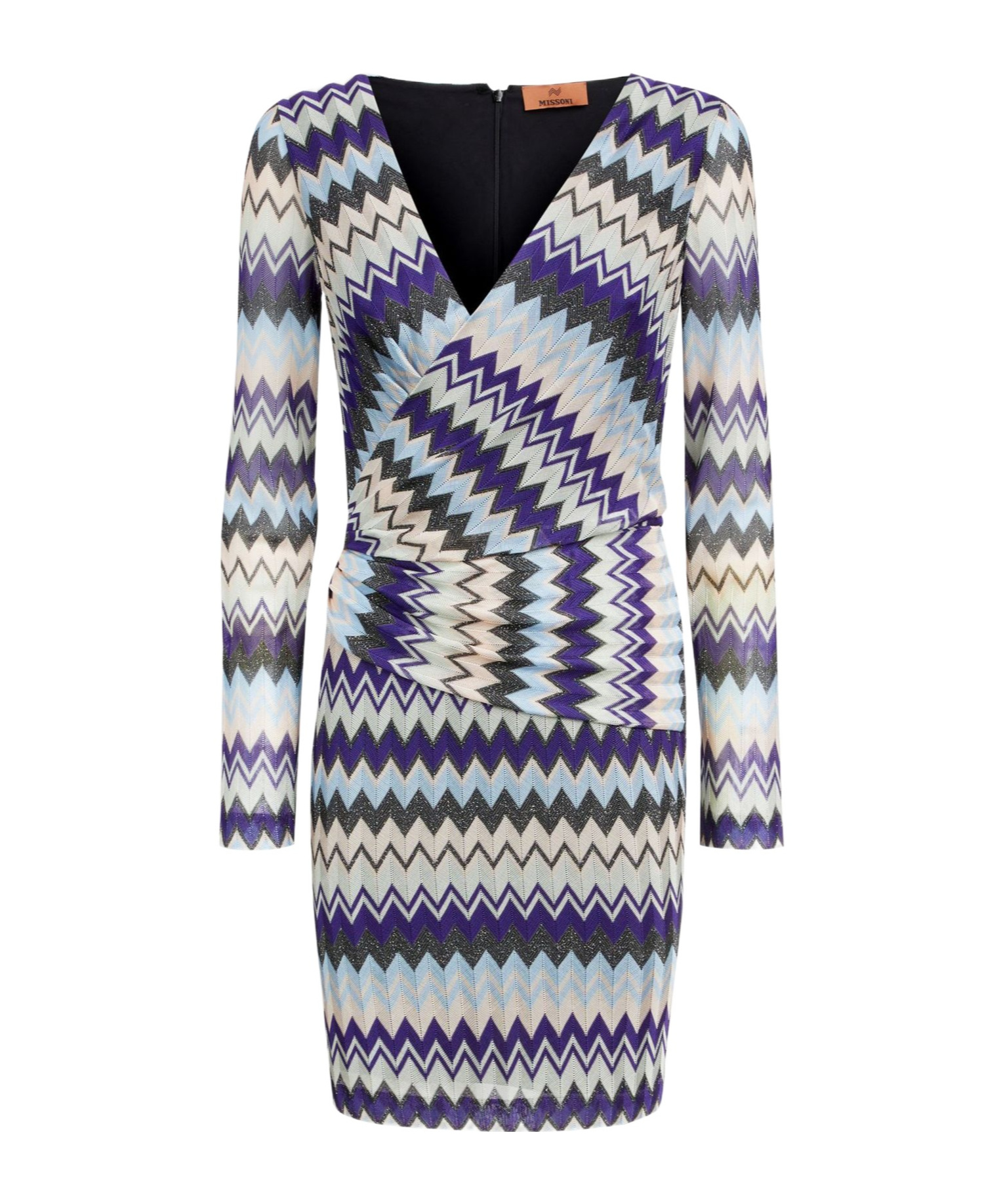 Missoni Long Sleeve Dress In Gray