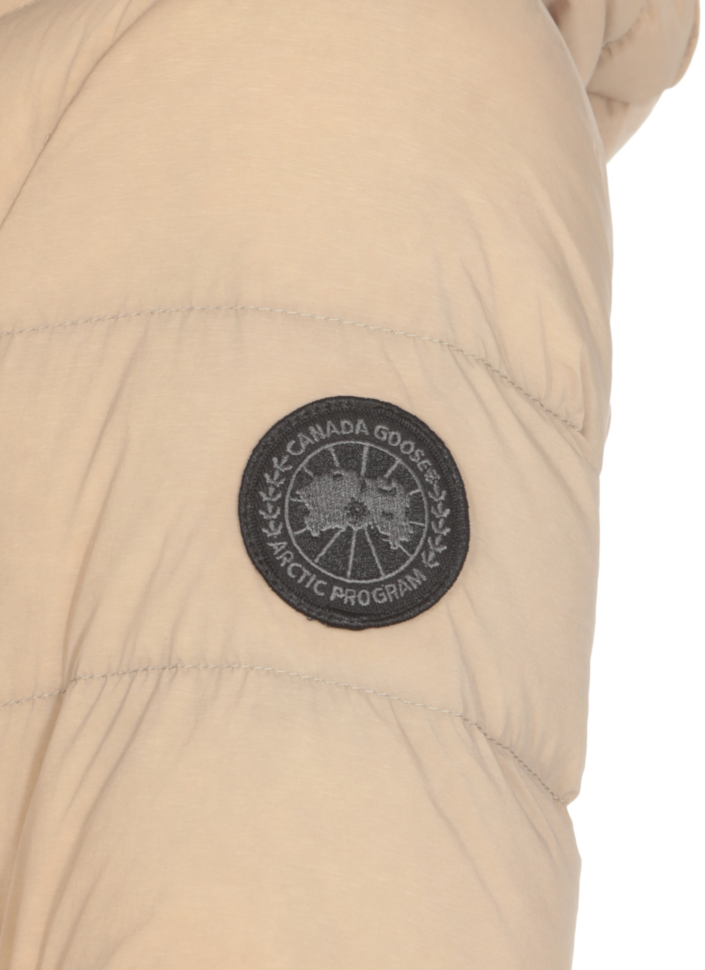 Shop Canada Goose Claire Padded Coat In Nude