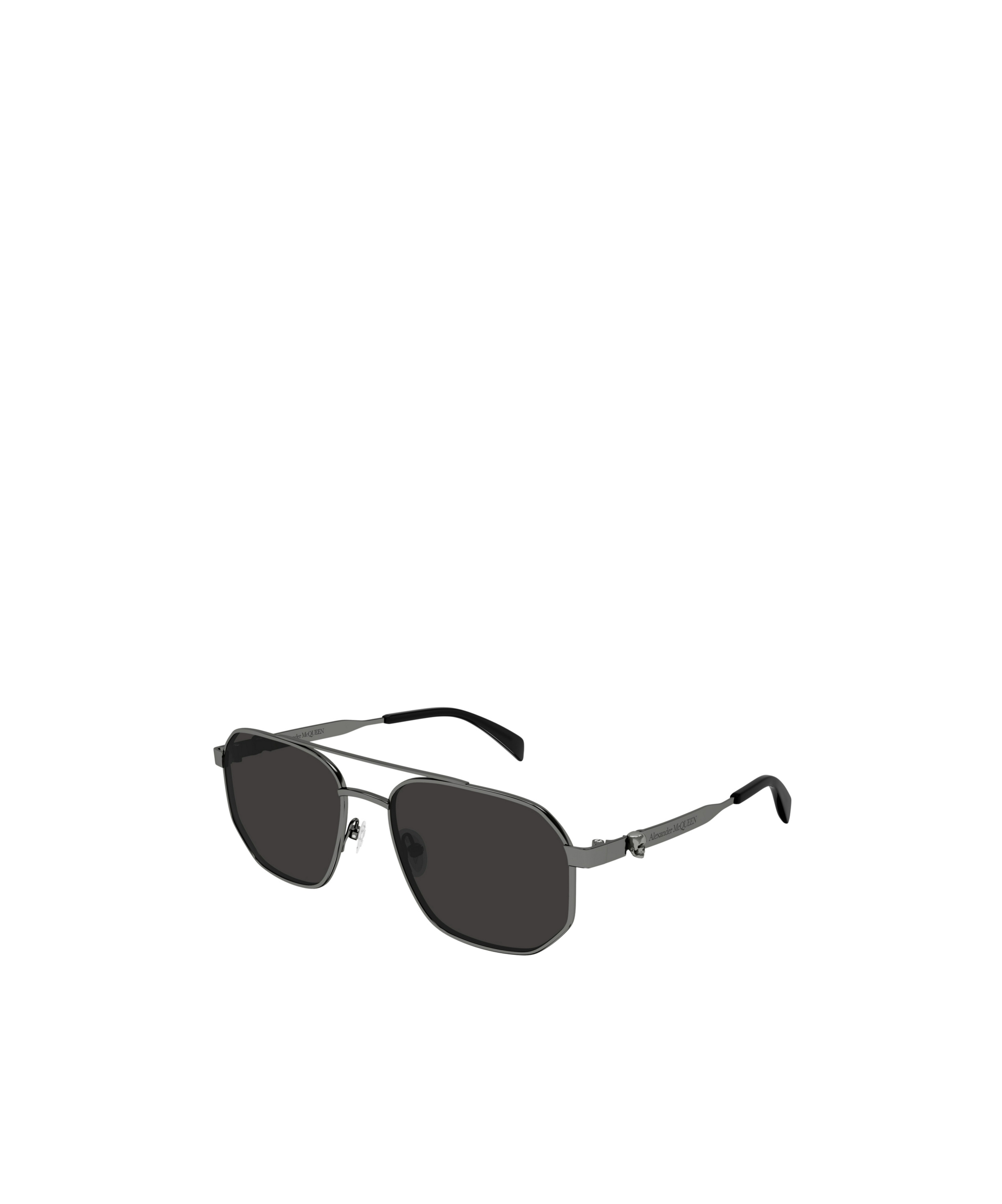Alexander Mcqueen Eyewear Square Frame Sunglasses In Black