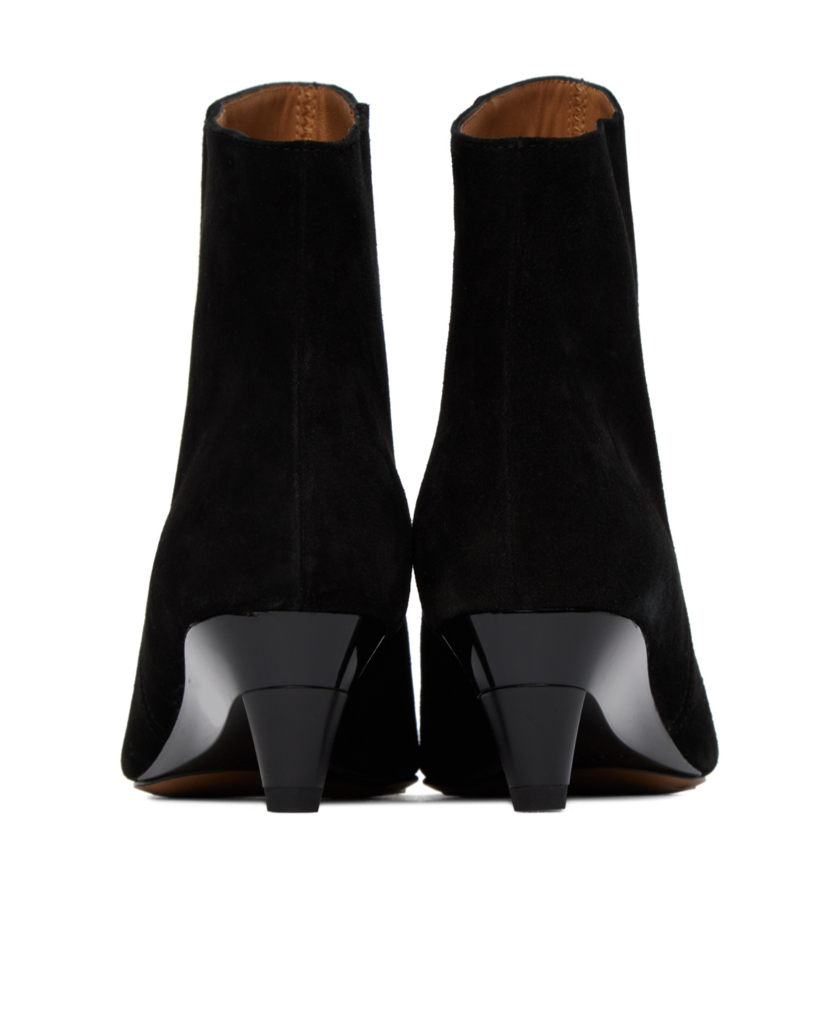 Shop Isabel Marant Deyan Ankle Short Boots In Black