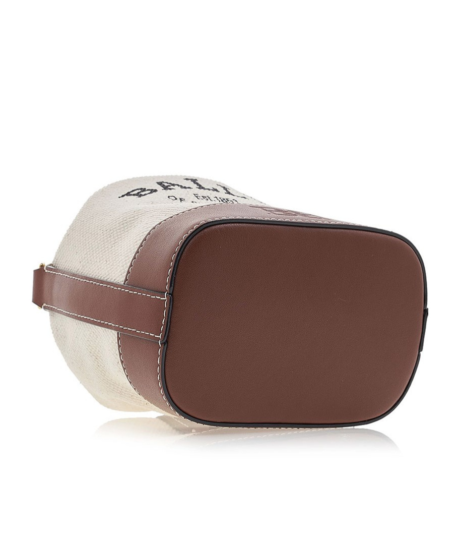 Shop Bally Logo Shoulder Bag In Multicolor