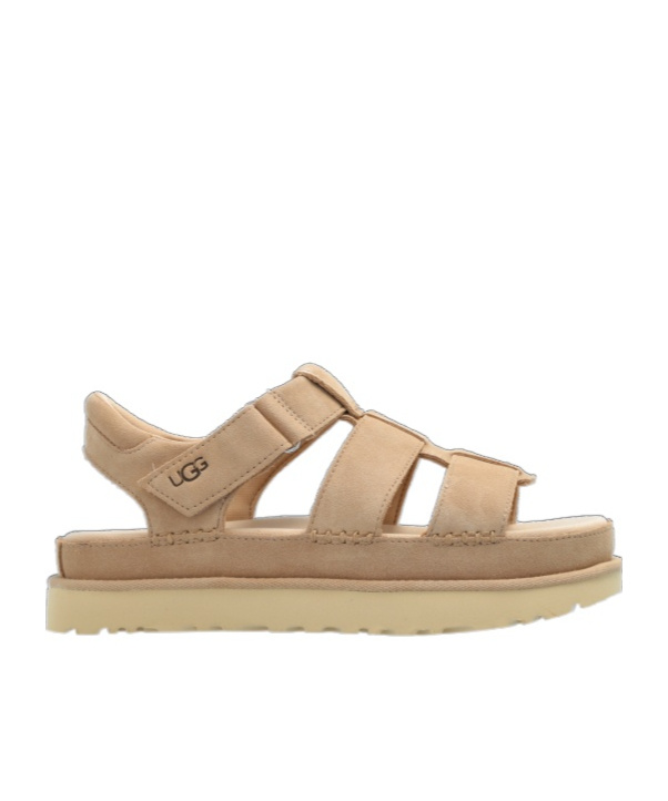 Ugg Goldenstar Strappy Platform Sandal In Nude